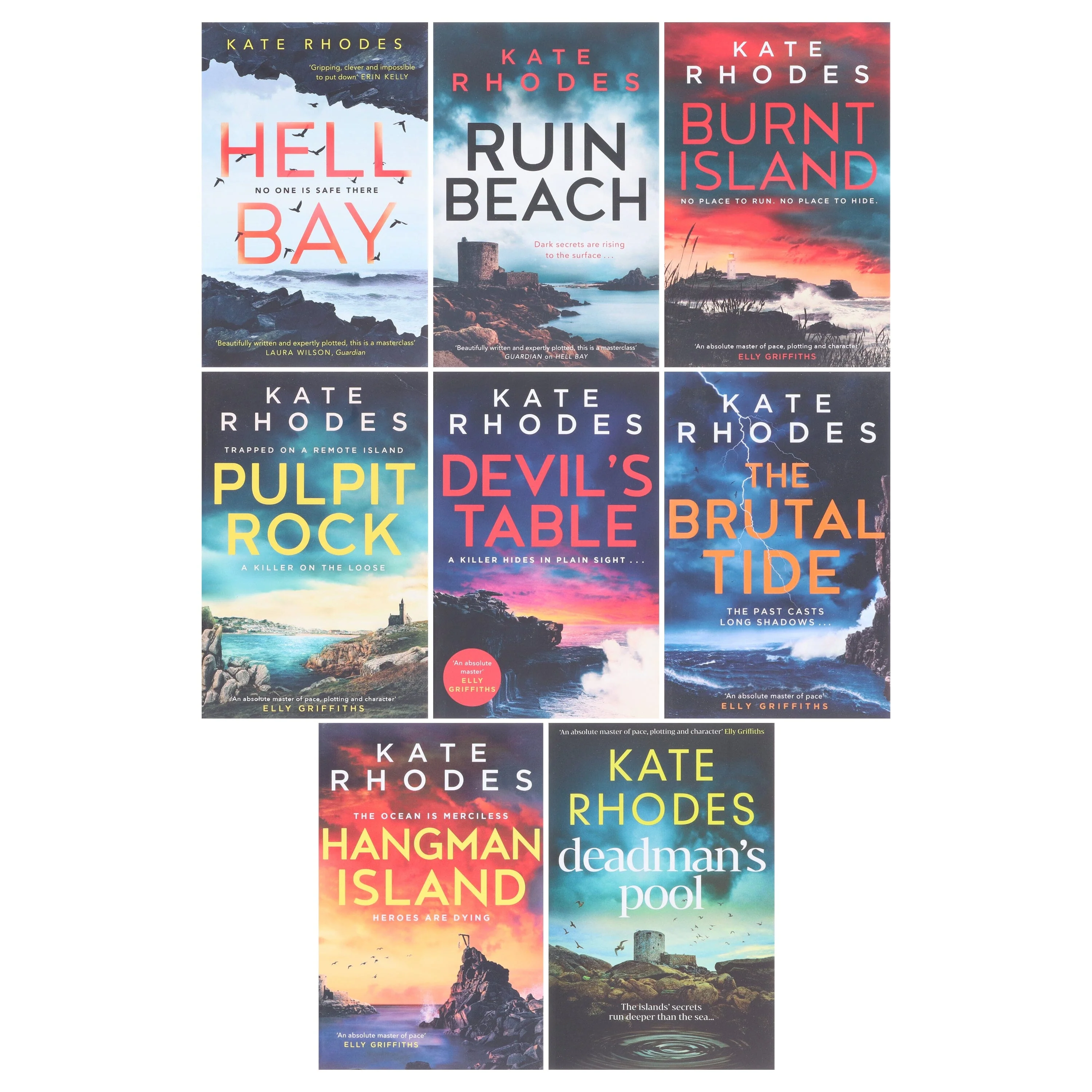 Isles of Scilly Mysteries By Kate Rhodes 8 Books Collection Set - Fiction - Paperback - Image 2