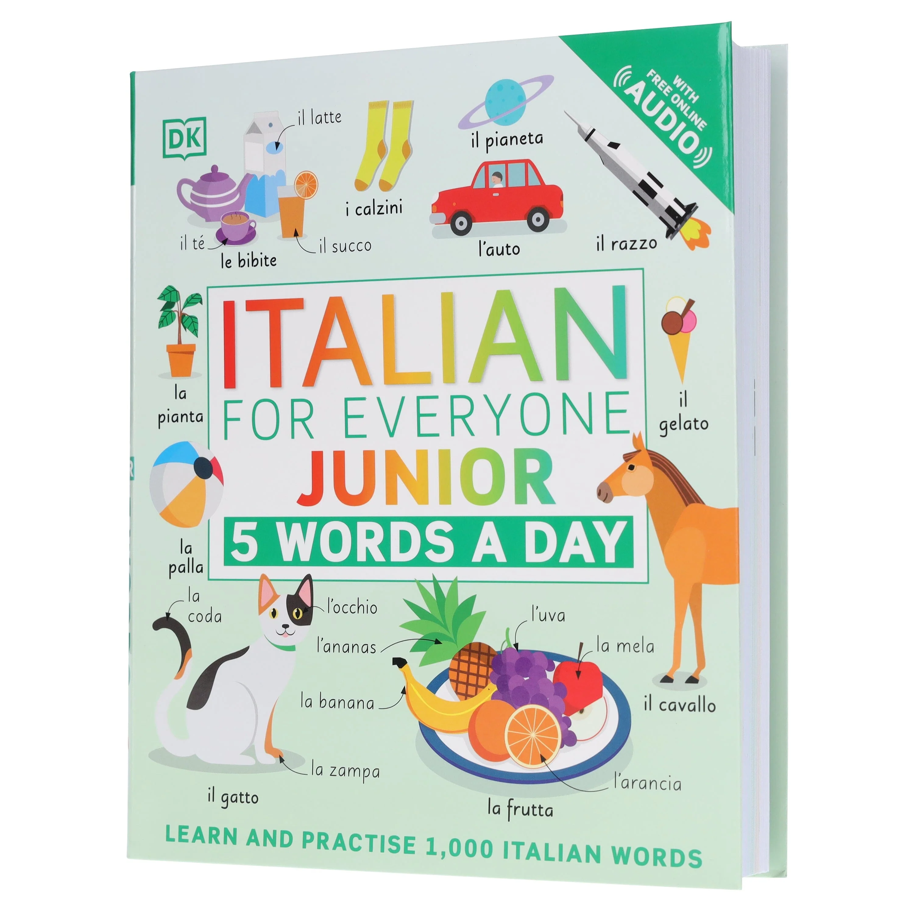 Italian for Everyone Junior 5 Words a Day: Learn and Practise 1,000 Italian Words - Ages 5-9 - Flexibound - Image 4