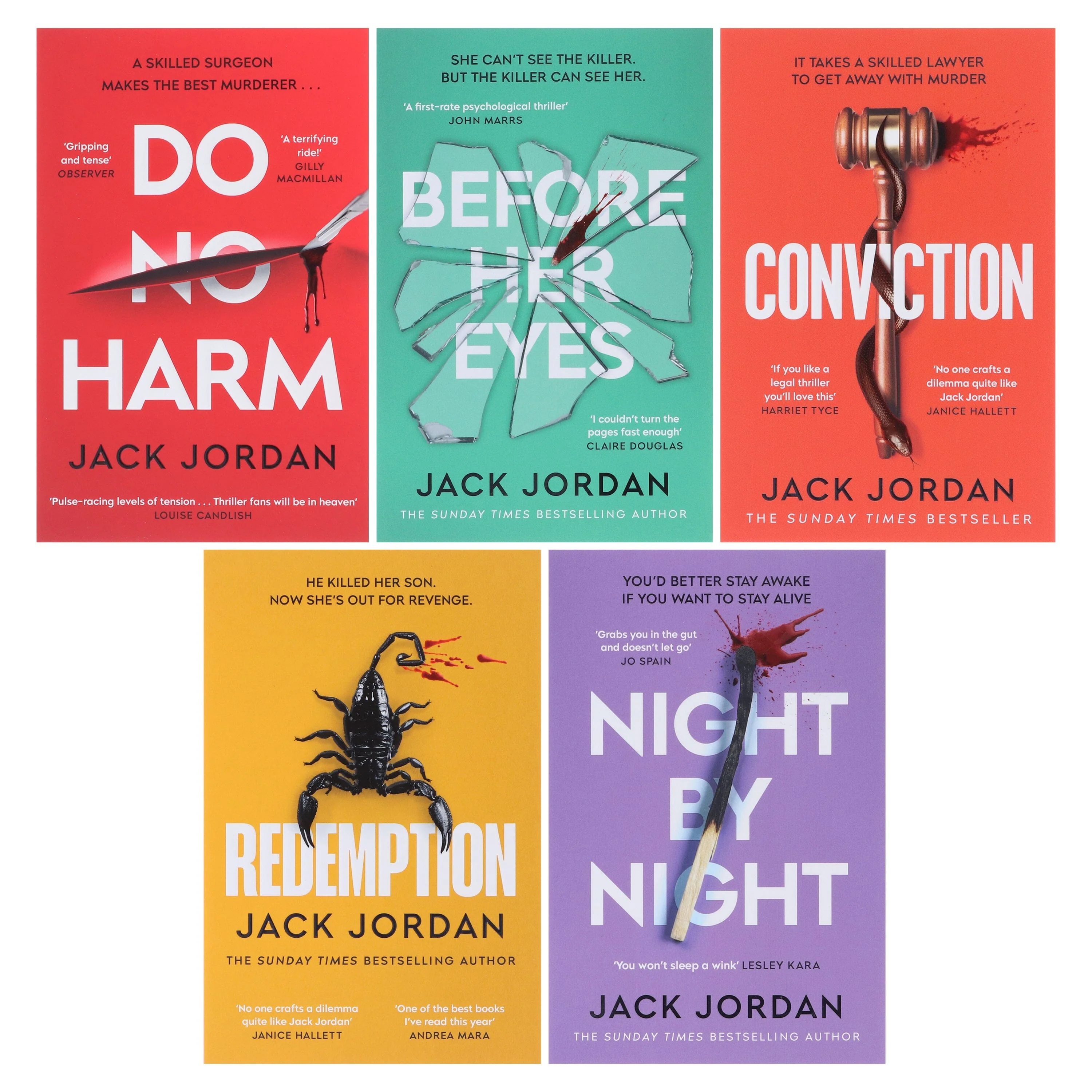 Jack Jordan Collection 5 Books Set - Fiction - Paperback - Image 2