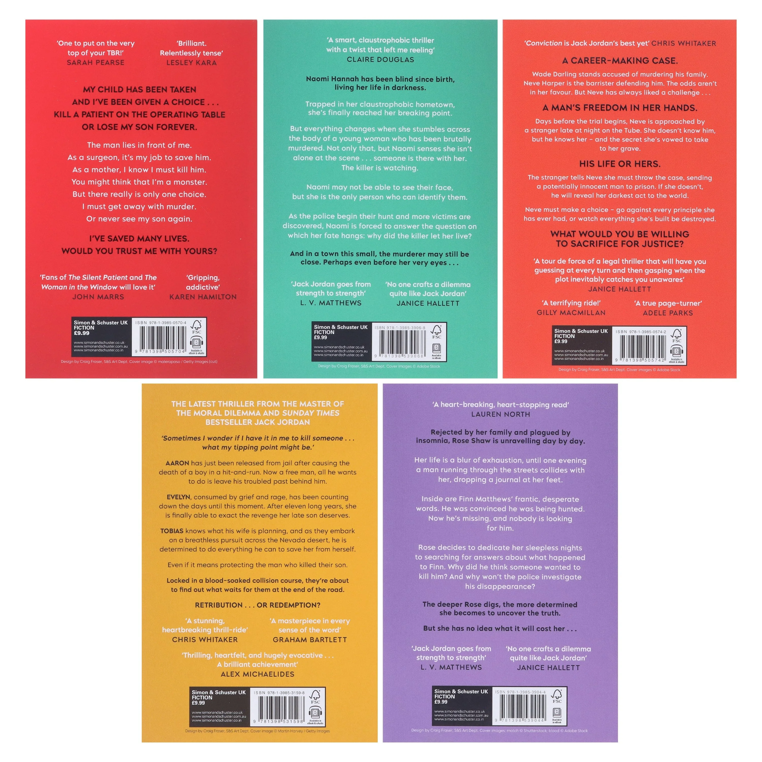 Jack Jordan Collection 5 Books Set - Fiction - Paperback - Image 3