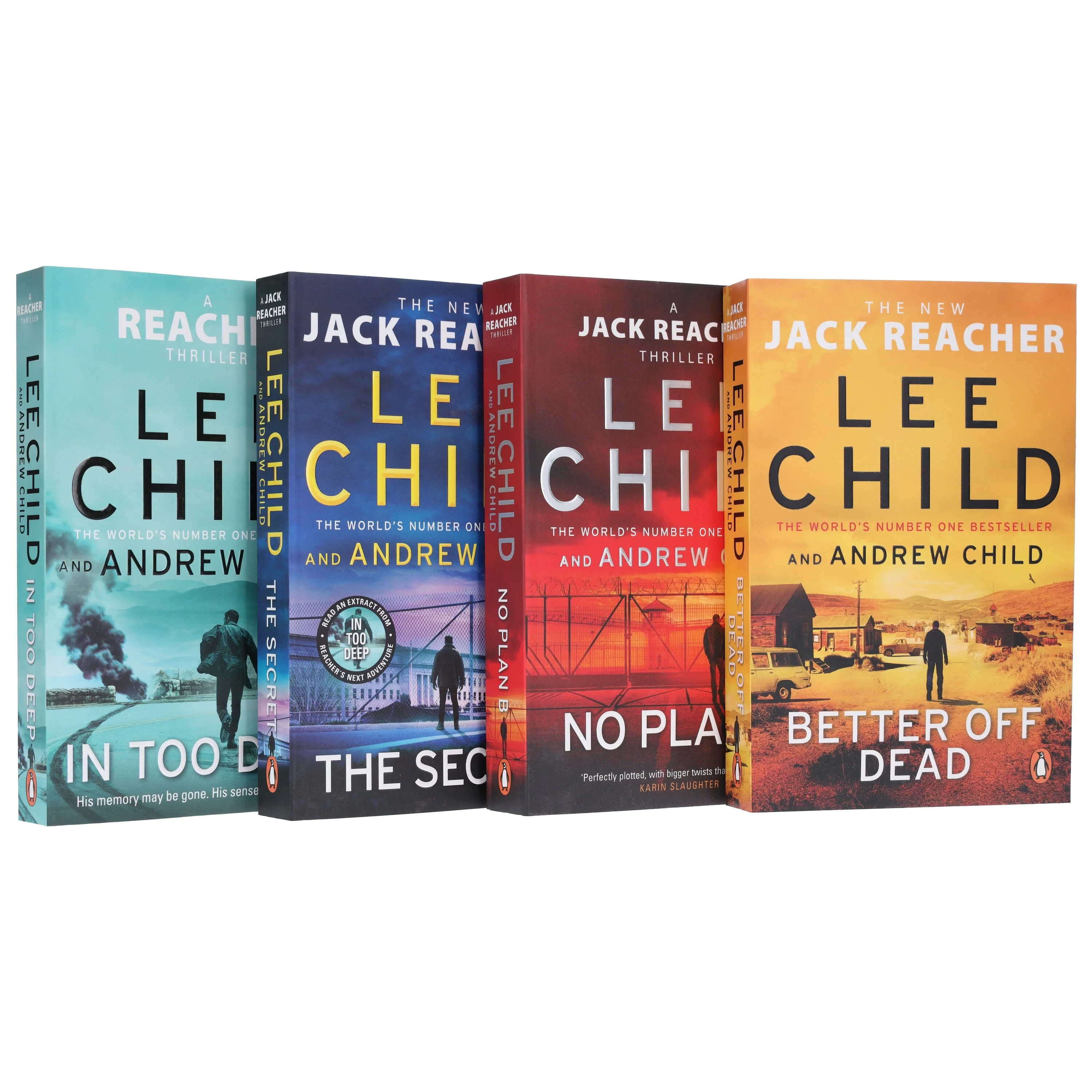 Jack Reacher by Lee Child & Andrew Child: Books 26-29 Collection Set - Fiction - Paperback - Image 4