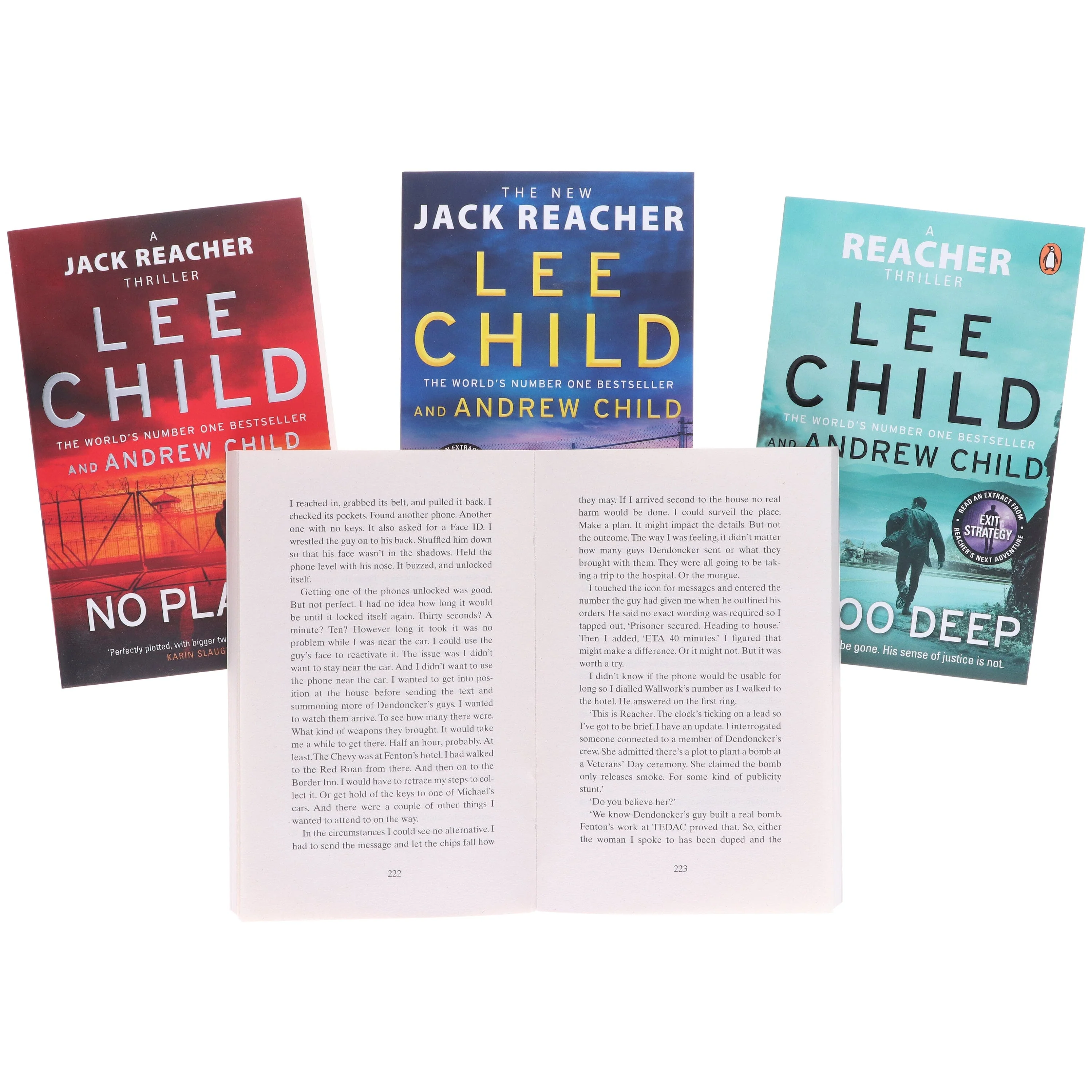 Jack Reacher by Lee Child & Andrew Child: Books 26-29 Collection Set - Fiction - Paperback - Image 7