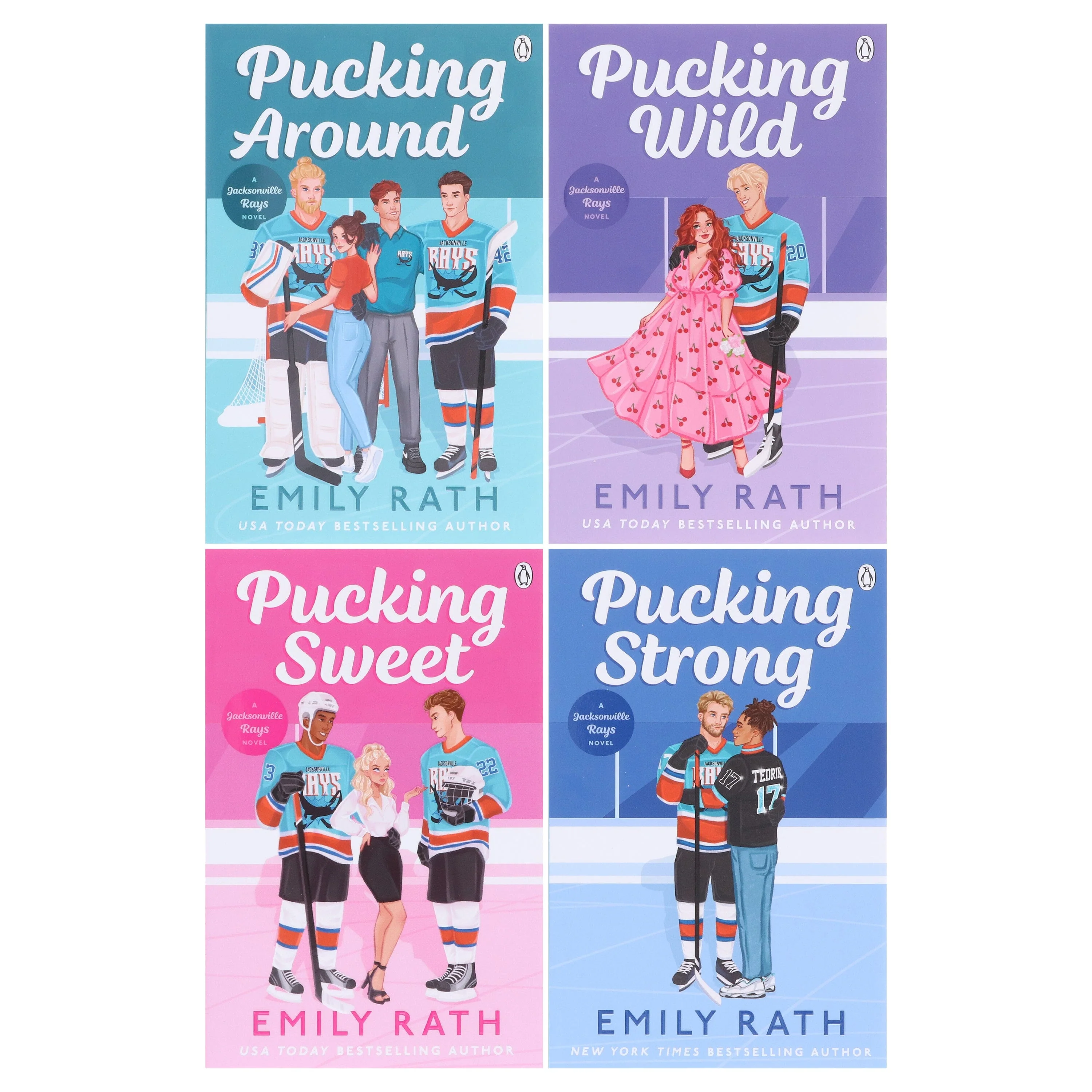 Jacksonville Rays Series By Emily Rath 4 Books Collection Set - Fiction - Paperback - Image 2