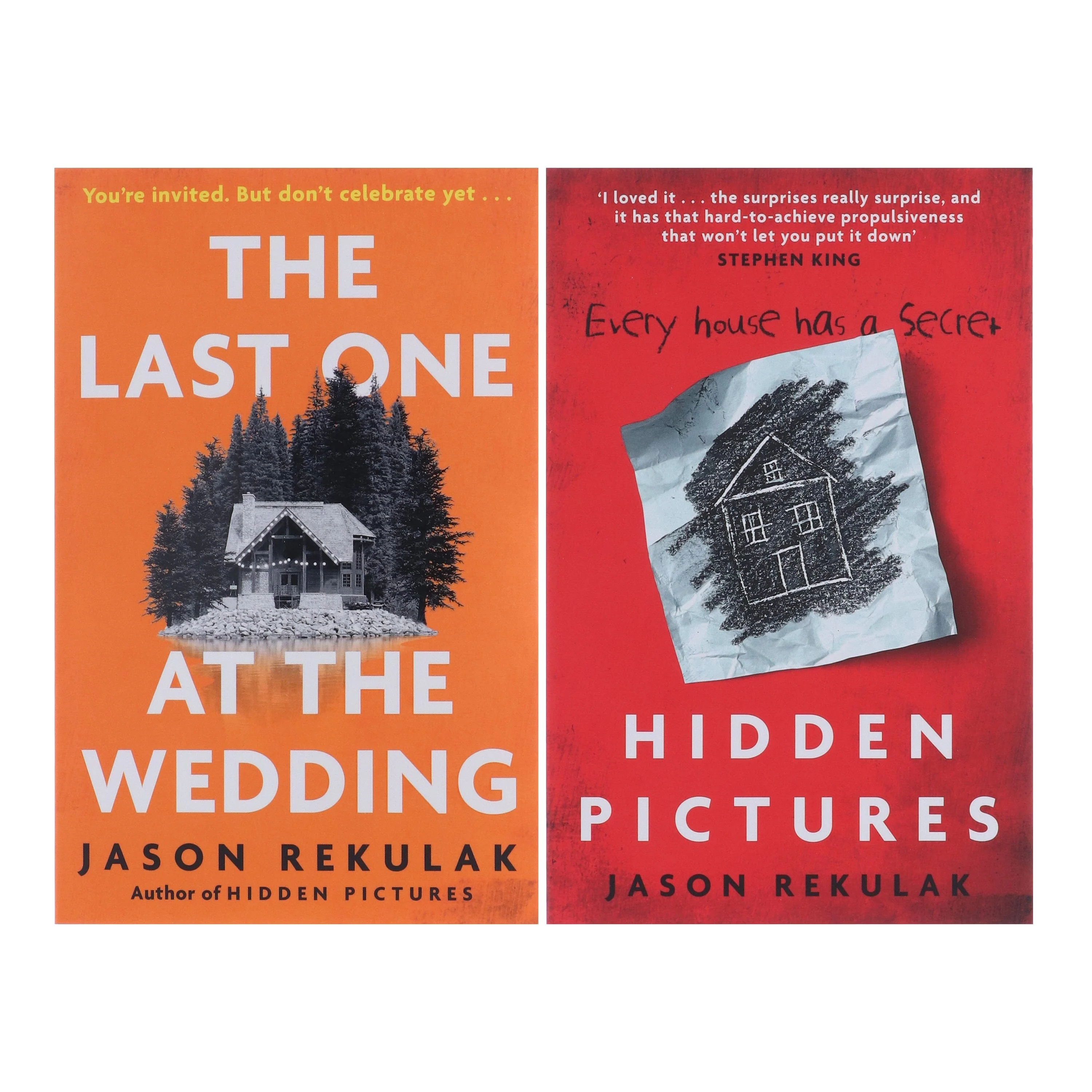 Jason Rekulak Collection (Hidden Pictures & The Last One at the Wedding) 2 Books Set - Fiction - Paperback - Image 2