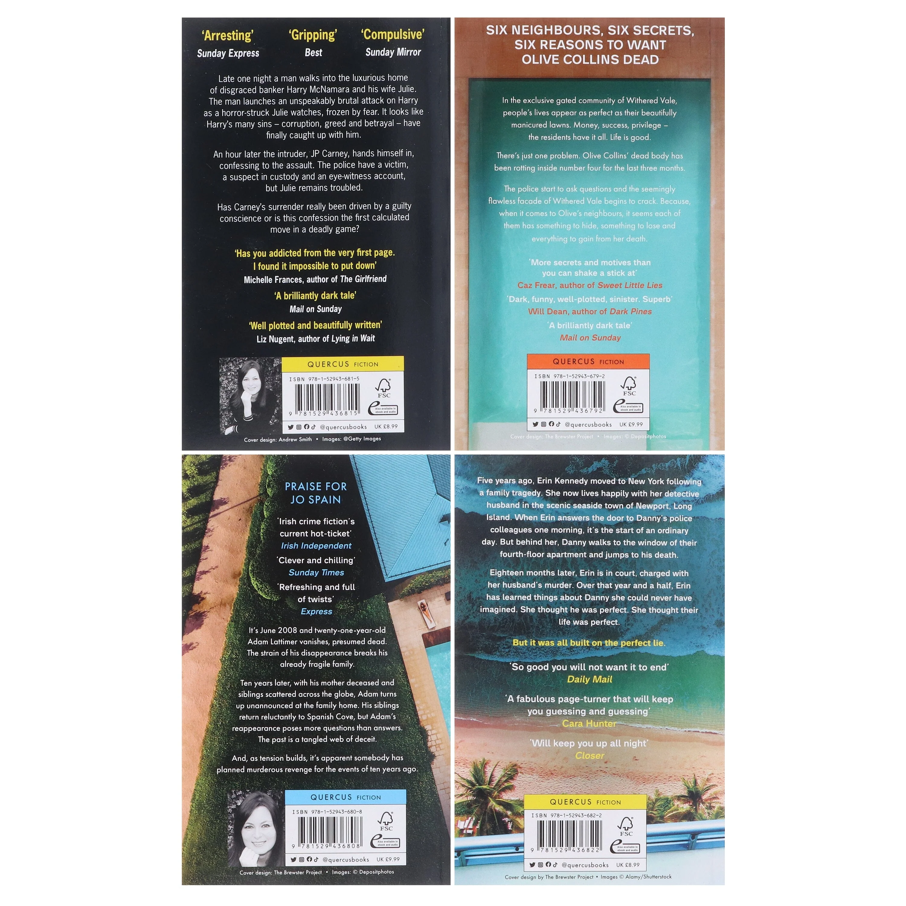 Jo Spain Novels 4 Book Collection Set - Fiction - Paperback - Image 3