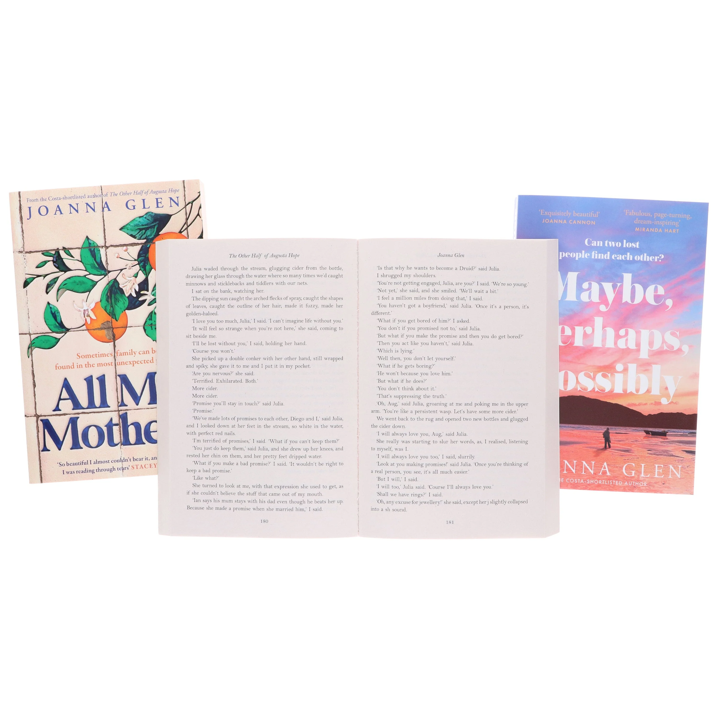 All My Mothers, The Other Half of Augusta Hope & Maybe, Perhaps, Possibly: By Joanna Glen 3 Books Collection Set - Fiction - Paperback - Image 7