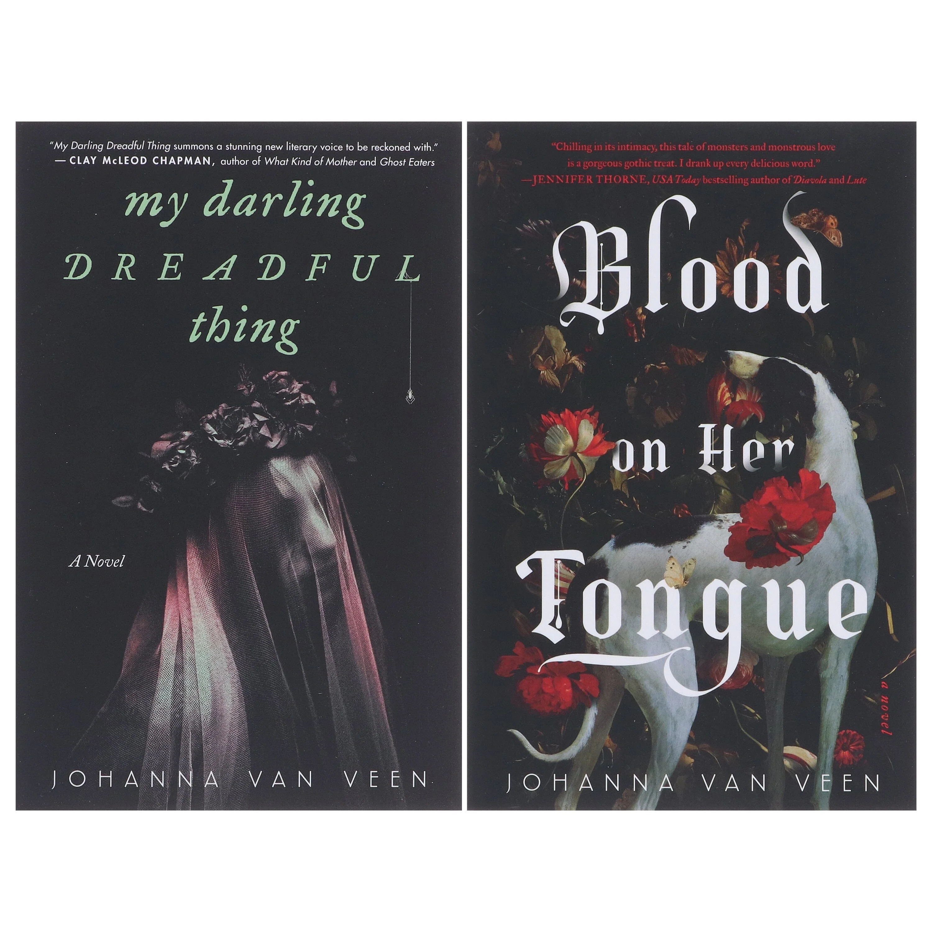 Johanna Van Veen Novel (My Darling Dreadful Thing & Blood on Her Tongue) 2 Books Collection Set - Fiction - Paperback - Image 2