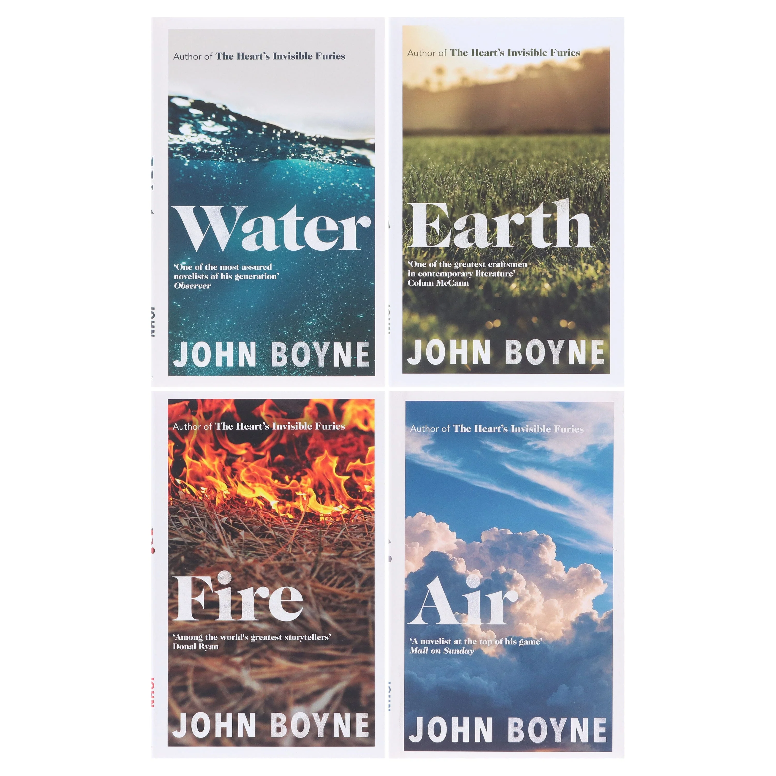 John Boyne Collection (Water, Earth, Fire & Air) 4 Books Set - Fiction - Hardback - Image 2