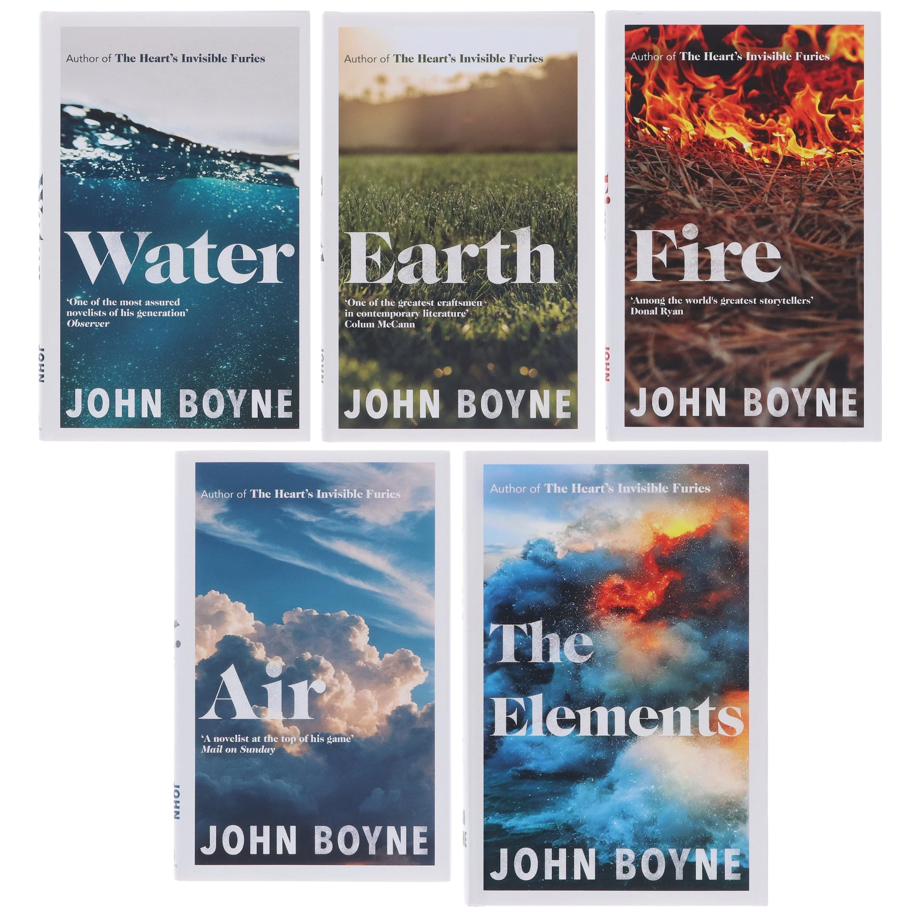 John Boyne Collection (Water, Earth, Fire, Air & The Elements) 5 Books Set - Fiction - Hardback - Image 2