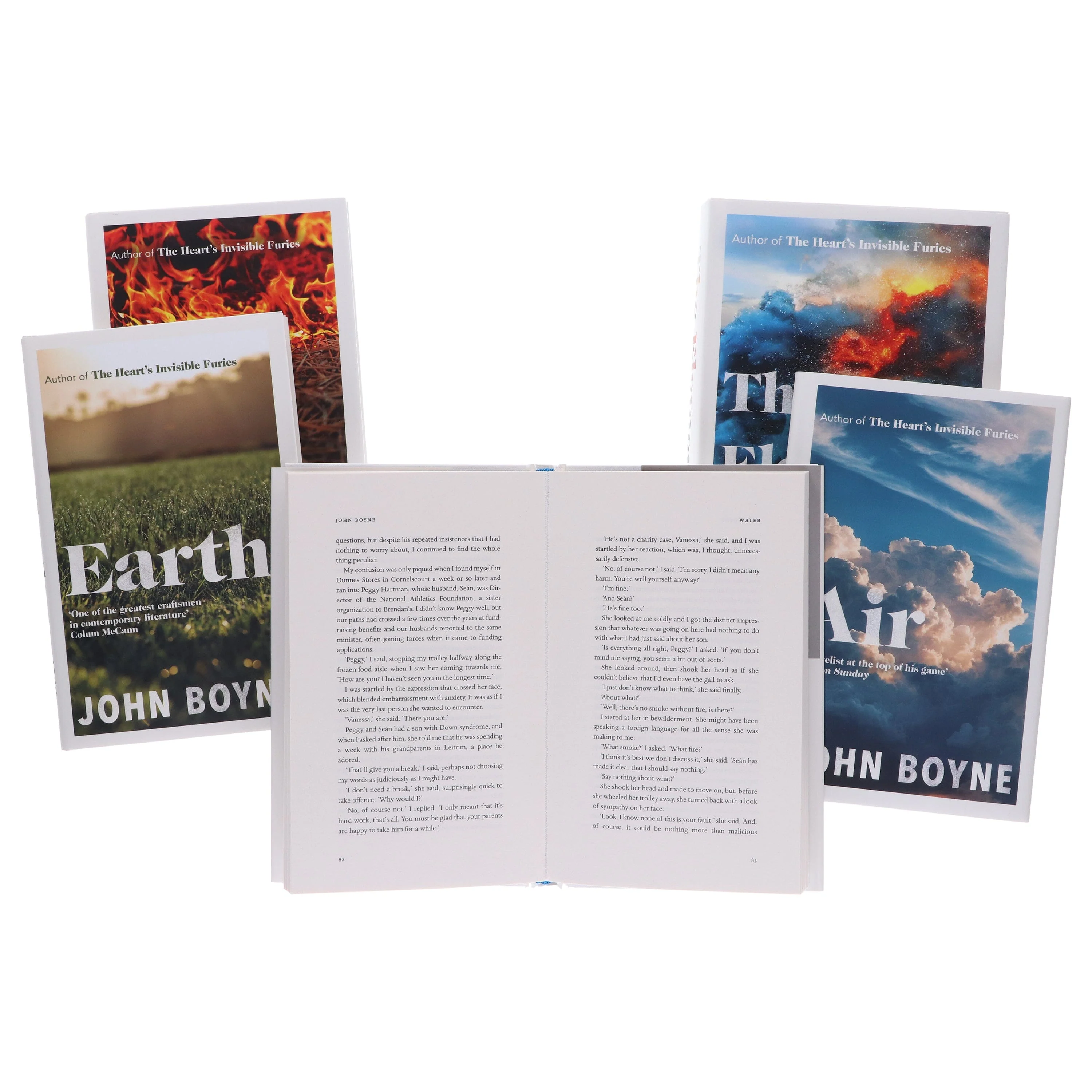 John Boyne Collection (Water, Earth, Fire, Air & The Elements) 5 Books Set - Fiction - Hardback - Image 5