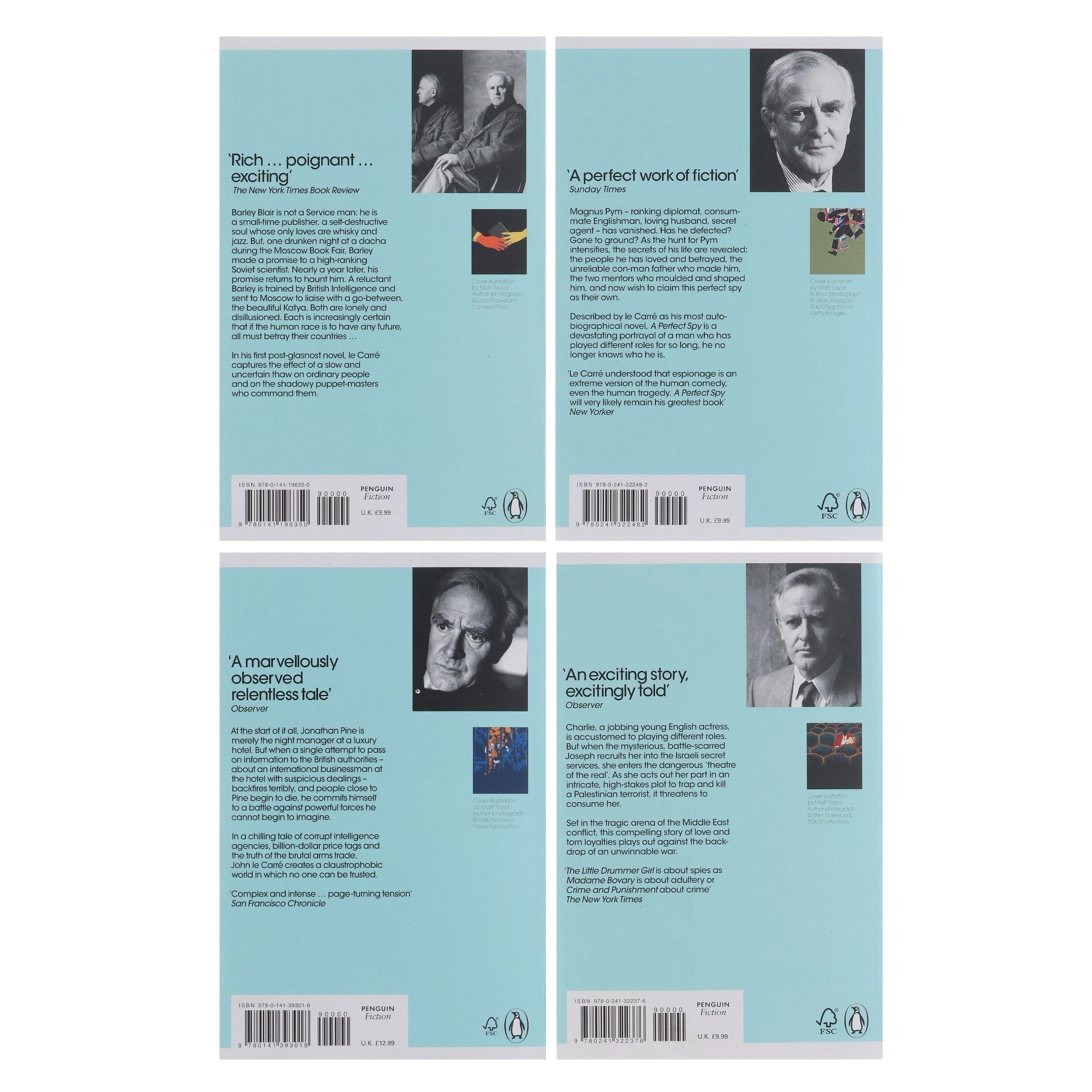 John le Carré Collection 4 Books Set - Fiction - Paperback - Image 3