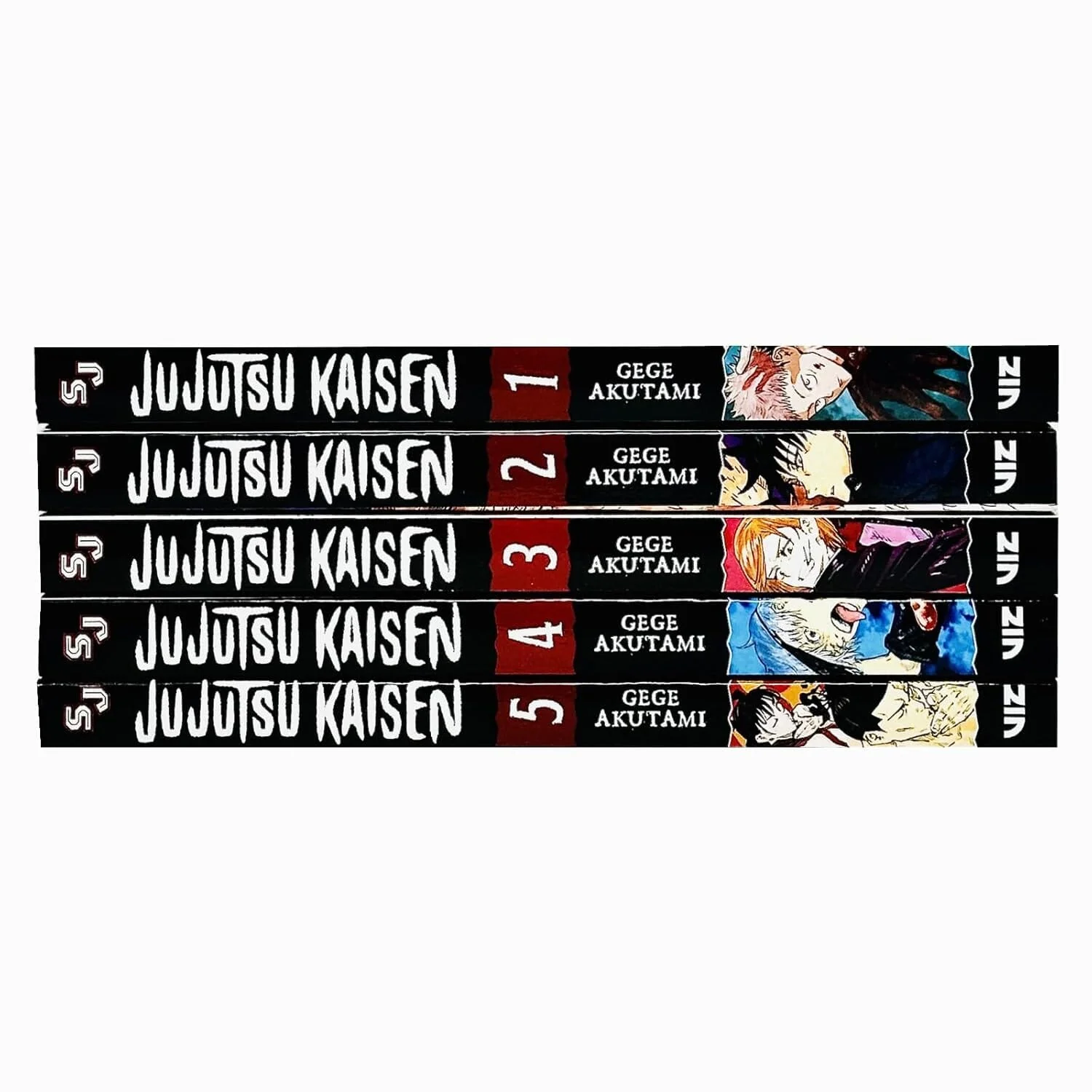 Jujutsu Kaisen by Gege Akutami: Volume 1-5 Collection 5 Books Manga Set - Ages 13-17 - Paperback - Image 3