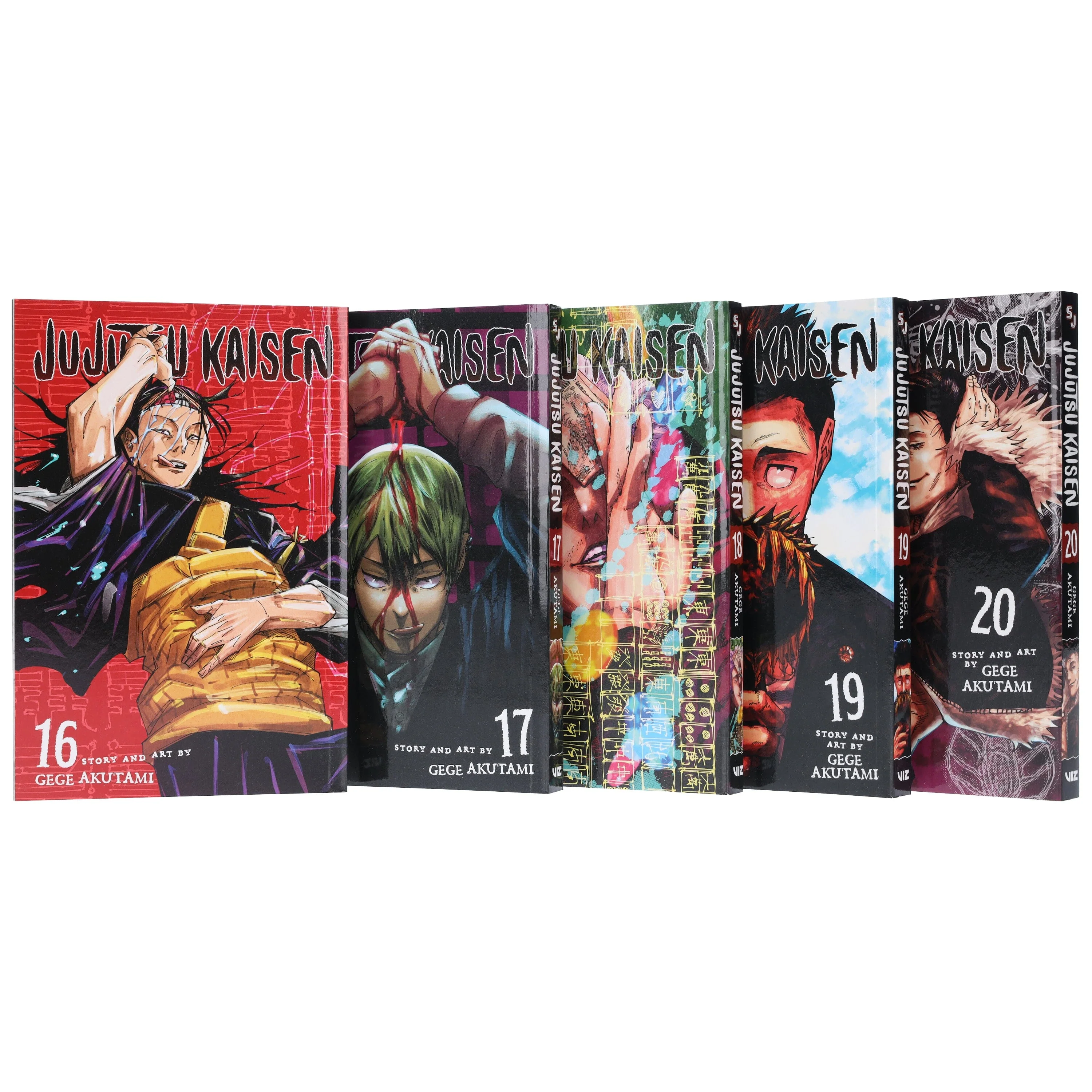 Jujutsu Kaisen Series (Book 16-20) By Gege Akutami 5 Books Collection Manga Set - Ages 16+ - Paperback - Image 4