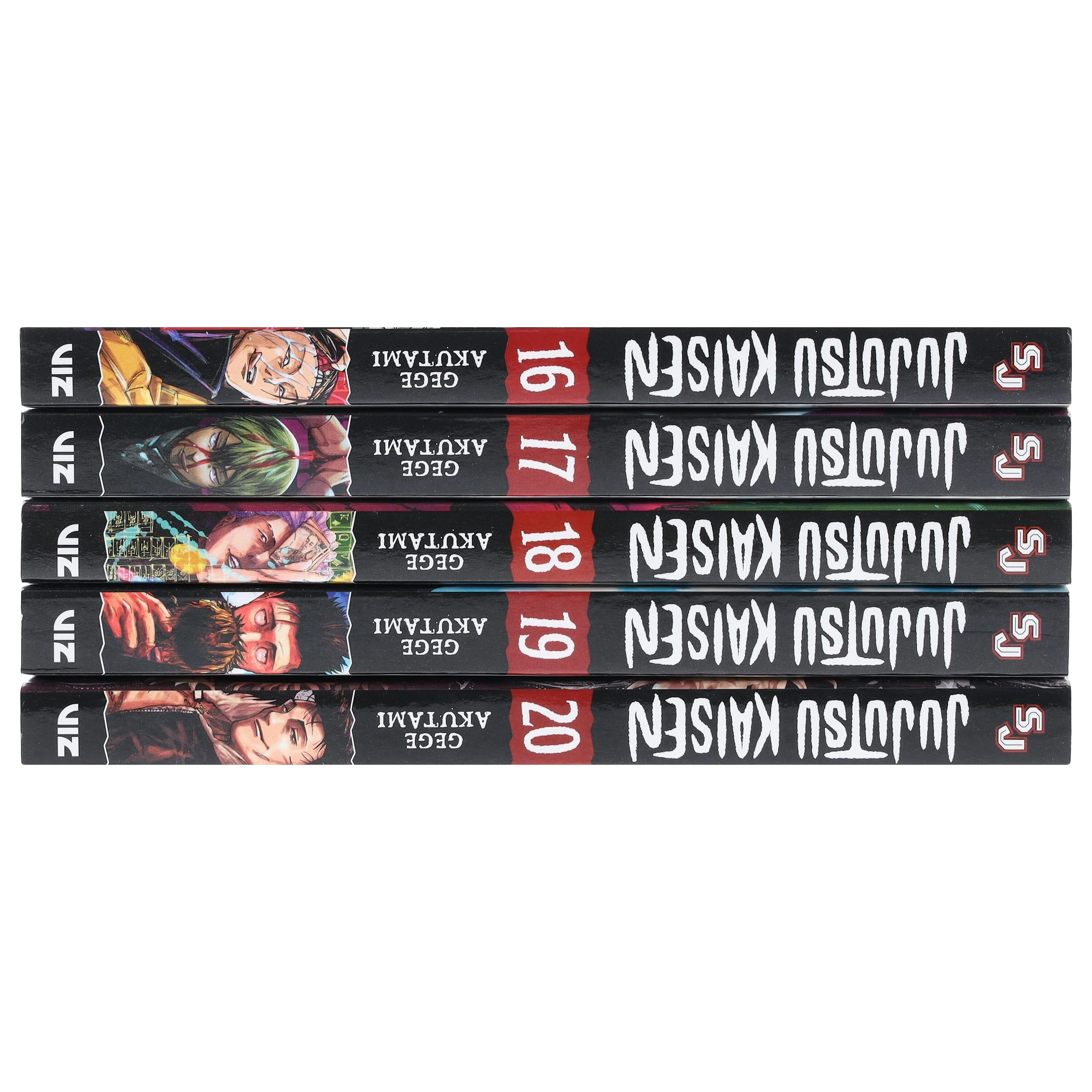 Jujutsu Kaisen Series (Book 16-20) By Gege Akutami 5 Books Collection Manga Set - Ages 16+ - Paperback - Image 6