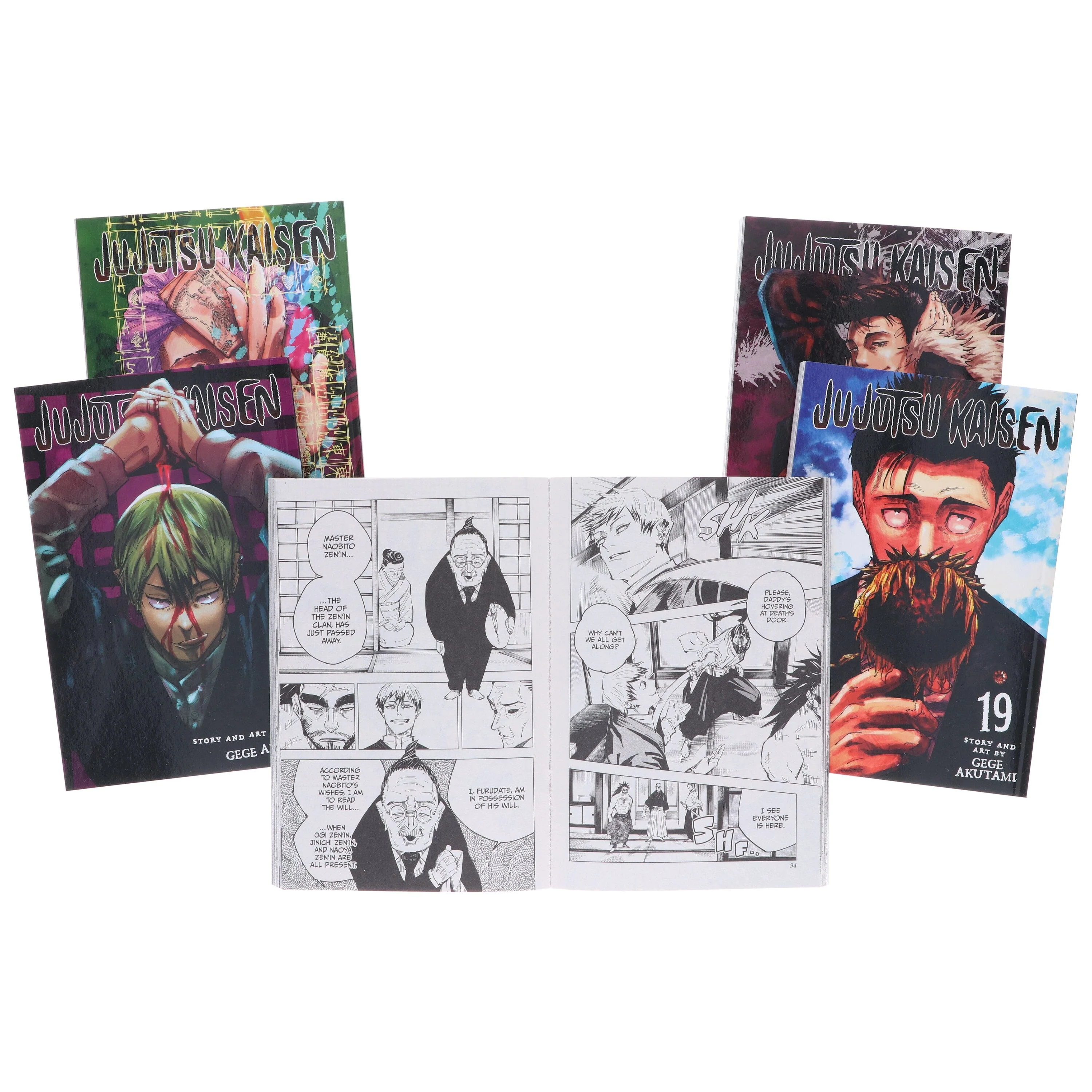 Jujutsu Kaisen Series (Book 16-20) By Gege Akutami 5 Books Collection Manga Set - Ages 16+ - Paperback - Image 7