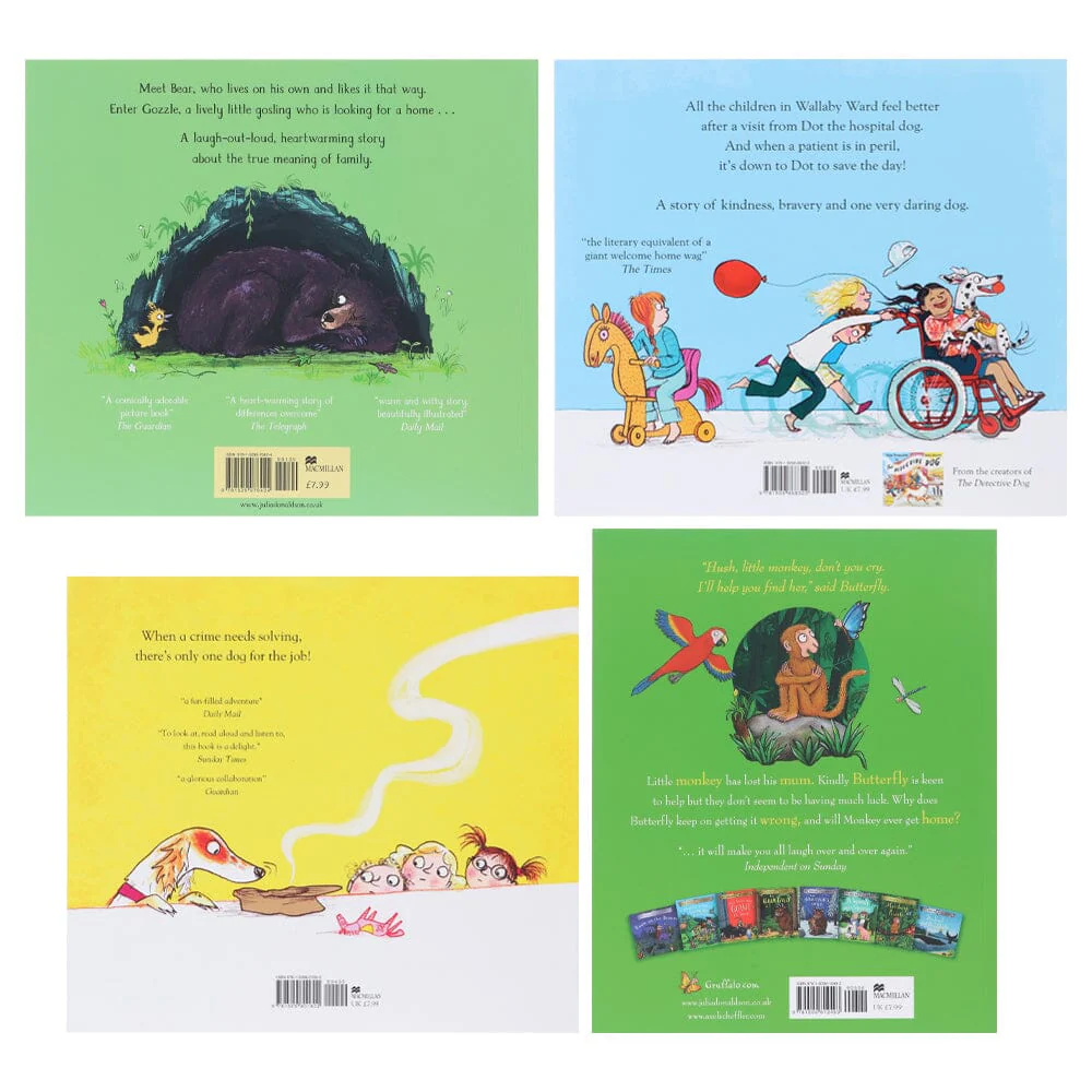 Julia Donaldson Collection Illustrated 4 Picture Books Set - Ages 3-5 - Paperback - Image 2