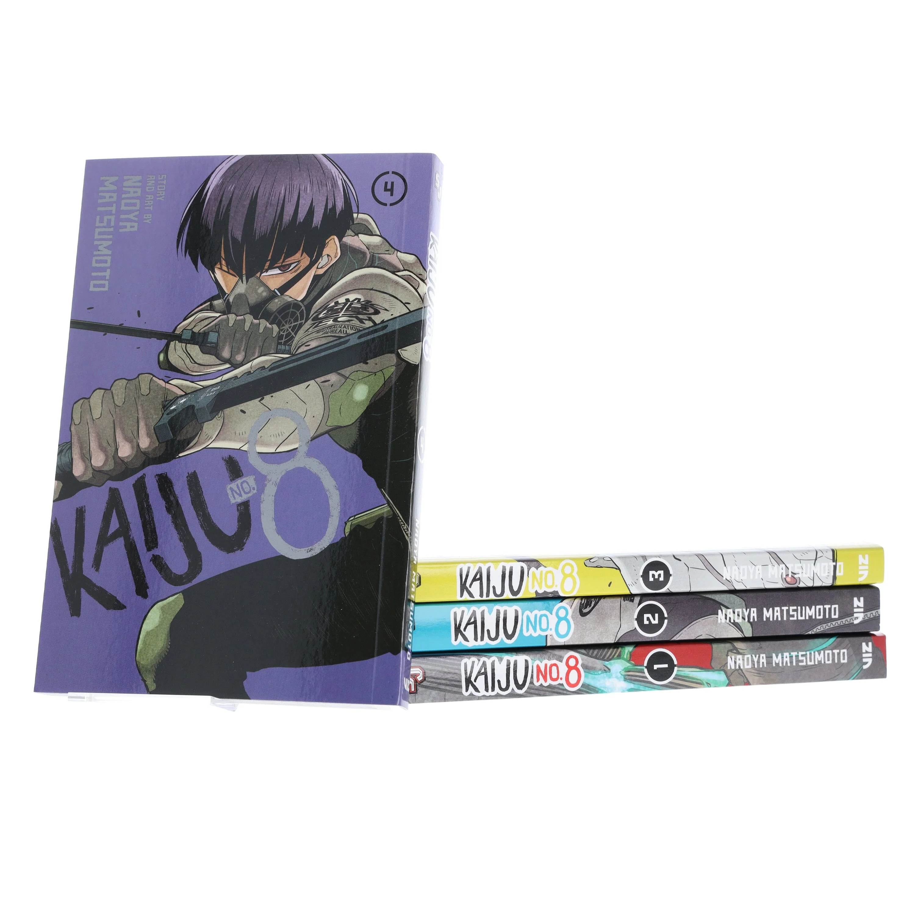 Kaiju No. 8 Series (Vol. 1-4) by Naoya Matsumoto 4 Books Collection Set - Manga - Paperback - Image 5