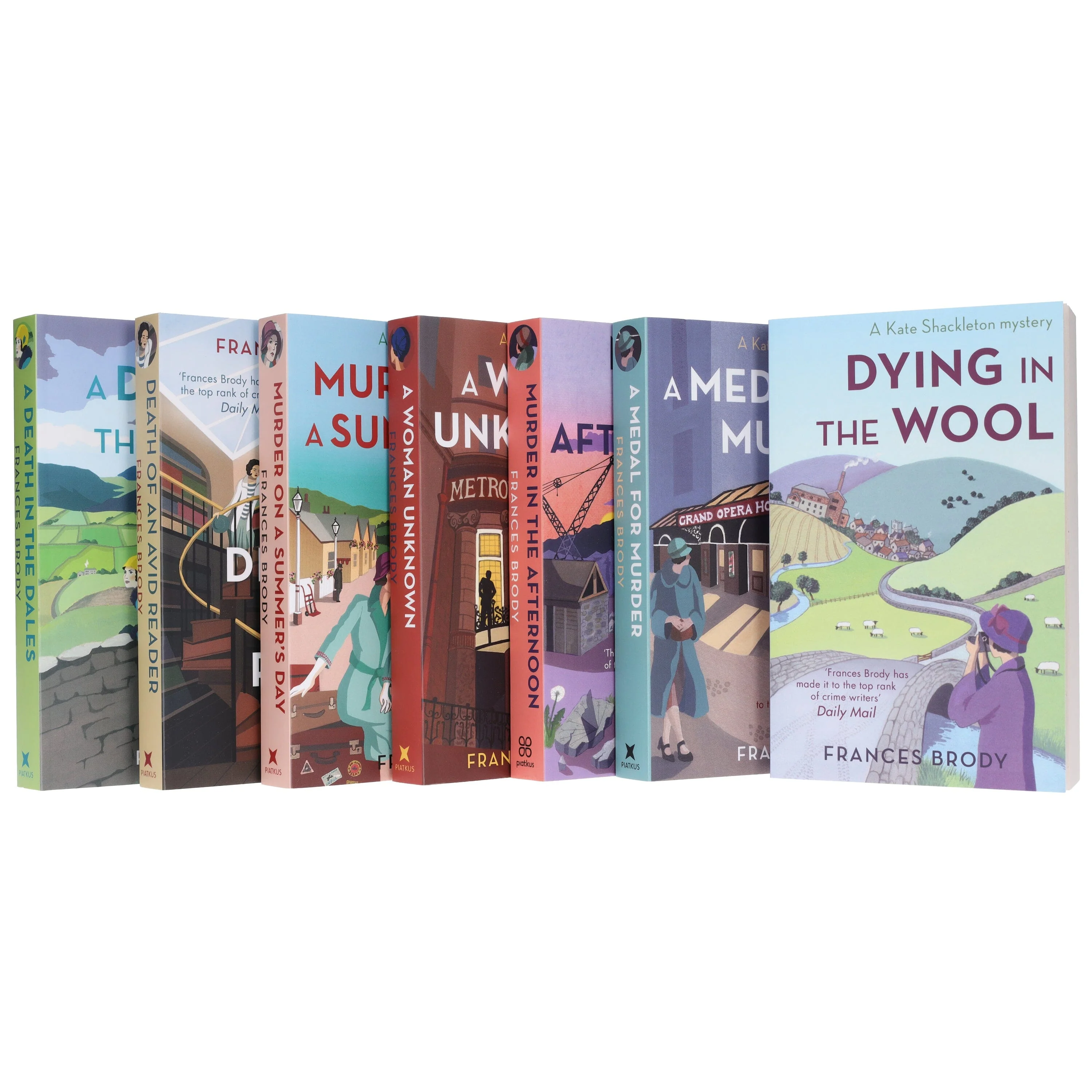 Kate Shackleton Mysteries by Frances Brody 7 Books Collection Set - Fiction - Paperback - Image 4