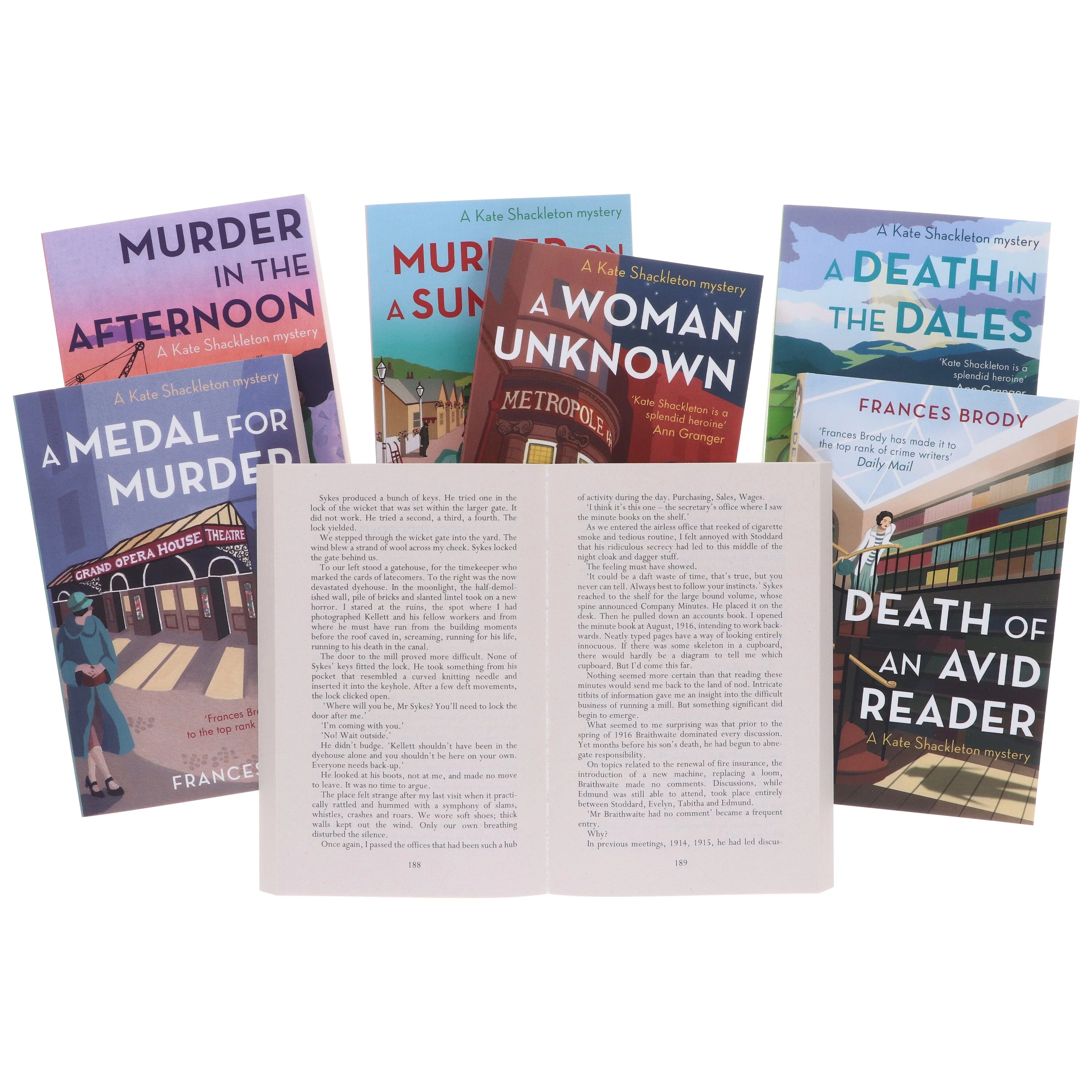 Kate Shackleton Mysteries by Frances Brody 7 Books Collection Set - Fiction - Paperback - Image 7