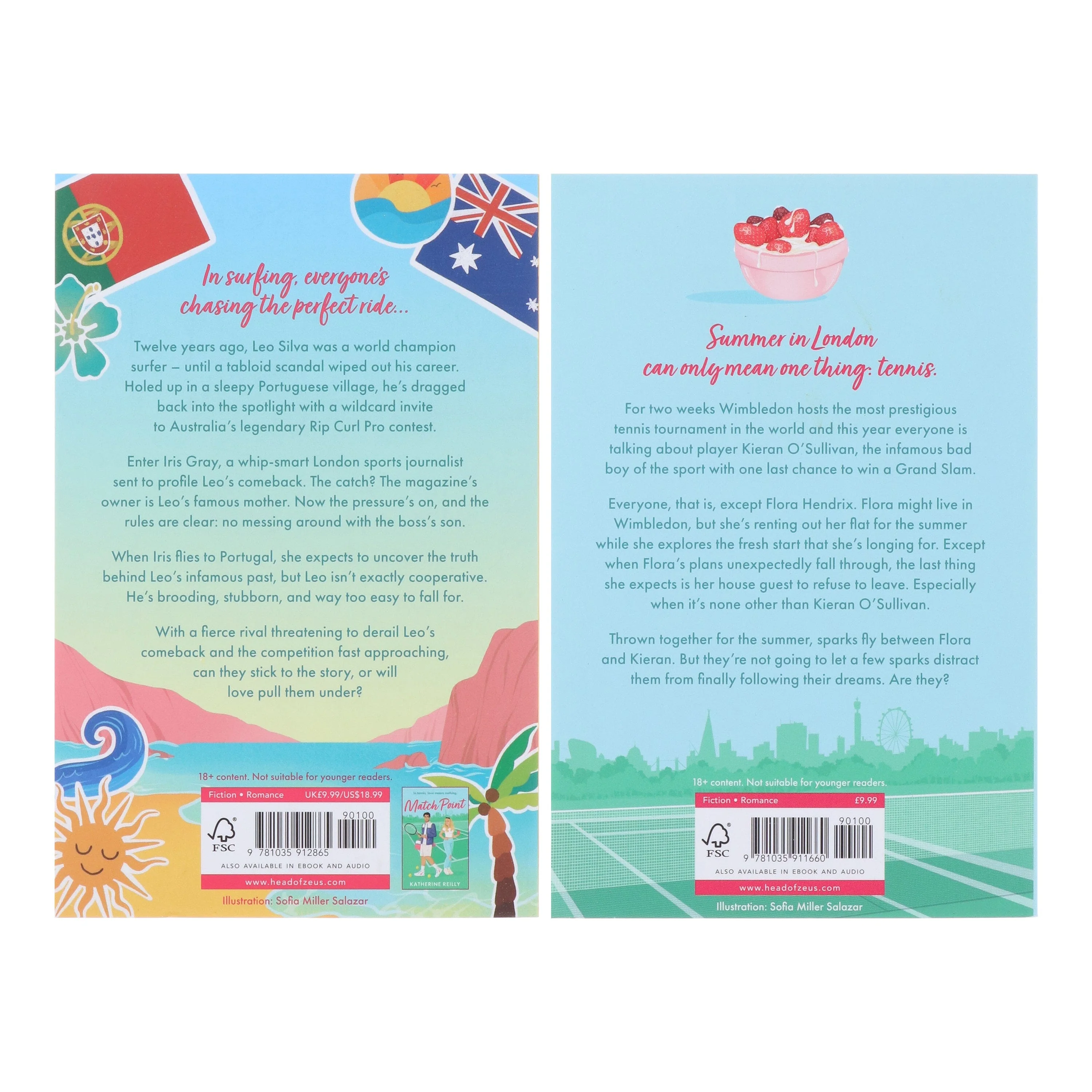Katherine Reilly Rom-Com Collection (Ride The Wave & Match Point) 2 Books Set - Fiction - Paperback - Image 3