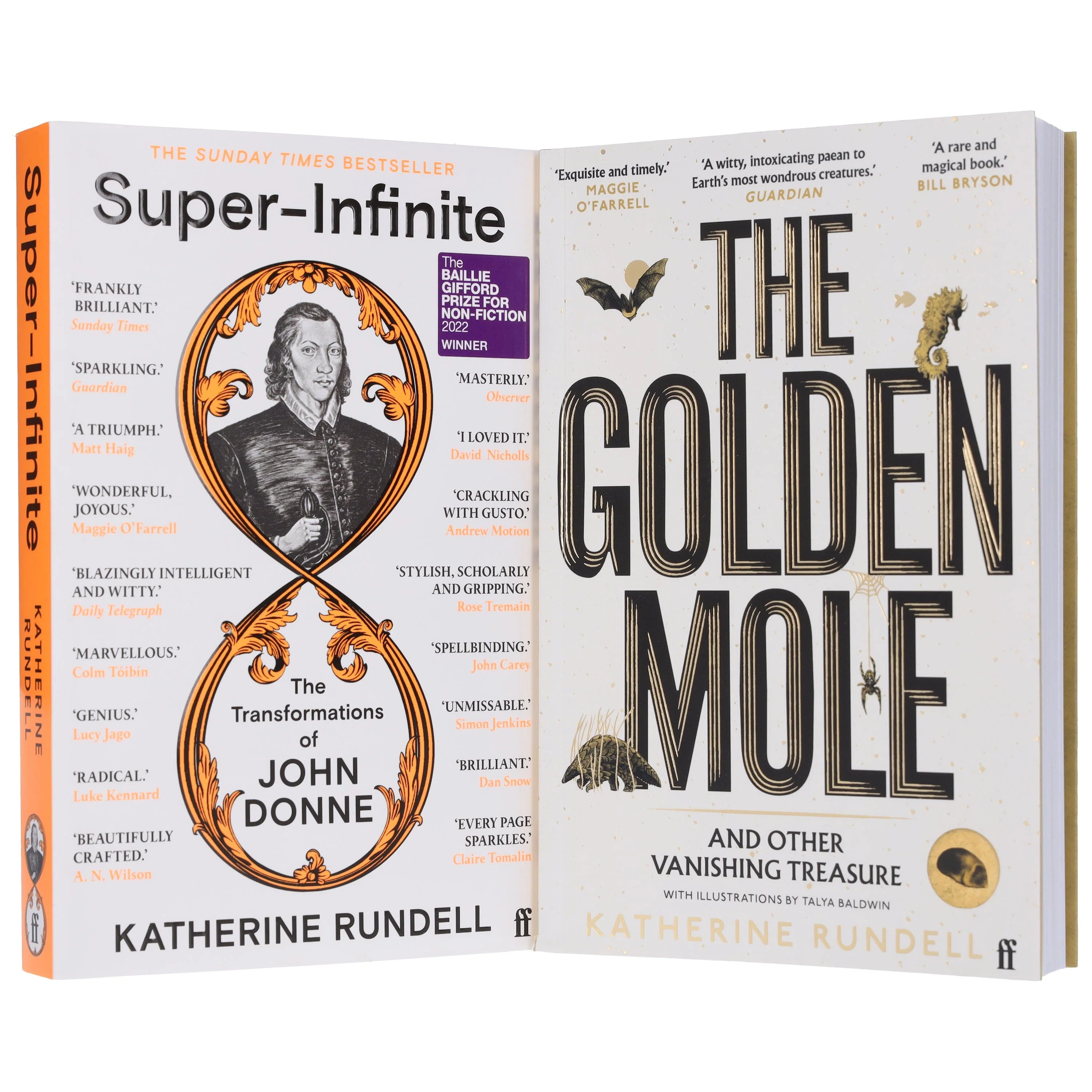 Katherine Rundell Collection (The Golden Mole & Super-Infinite) 2 Books Set - Non Fiction - Paperback - Image 4