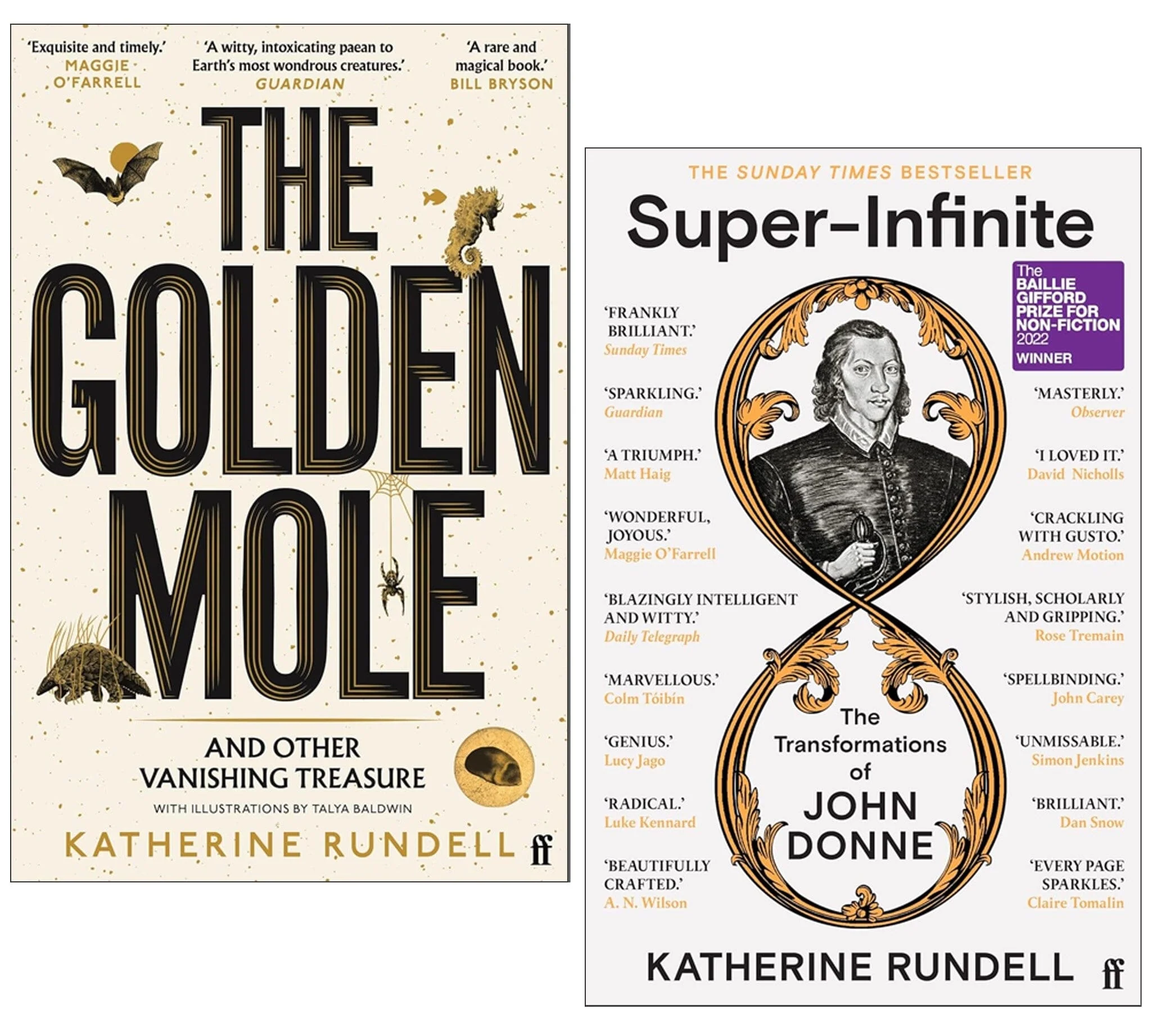 Katherine Rundell Collection (The Golden Mole & Super-Infinite) 2 Books Set - Non Fiction - Paperback - Image 5