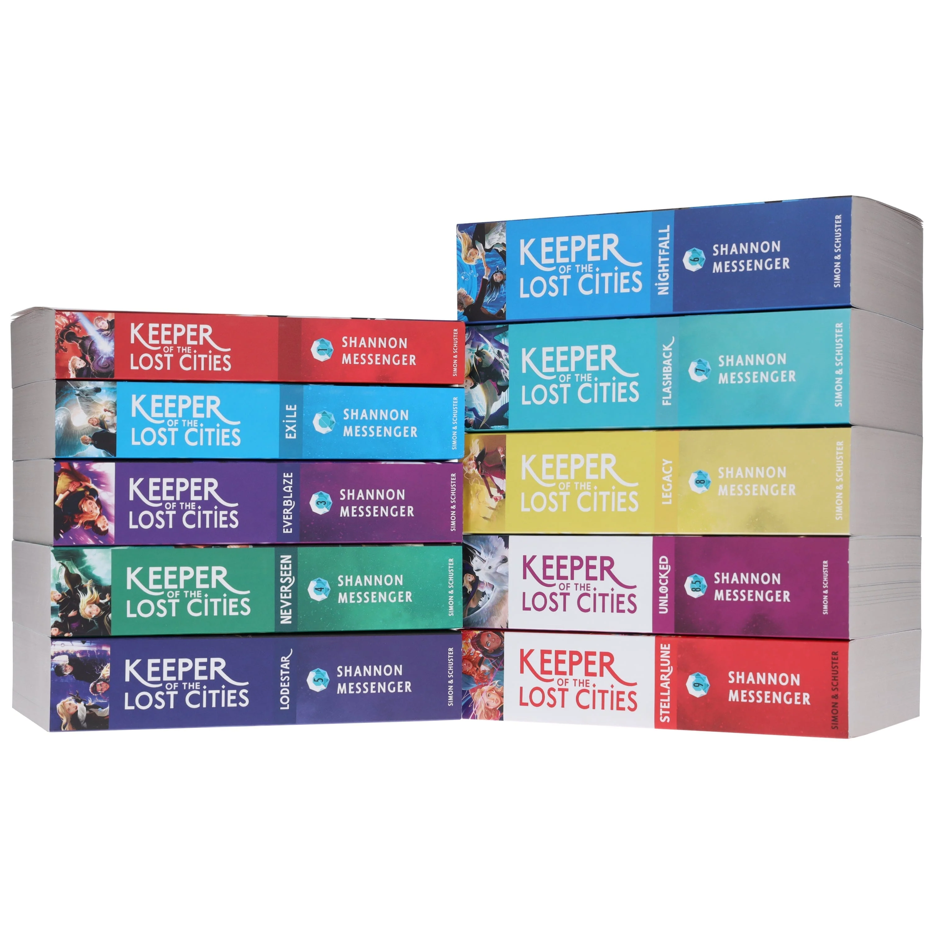 Keeper of the Lost Cities by Shannon Messenger 10 Books Collection Set - Ages 8+ - Paperback - Image 4