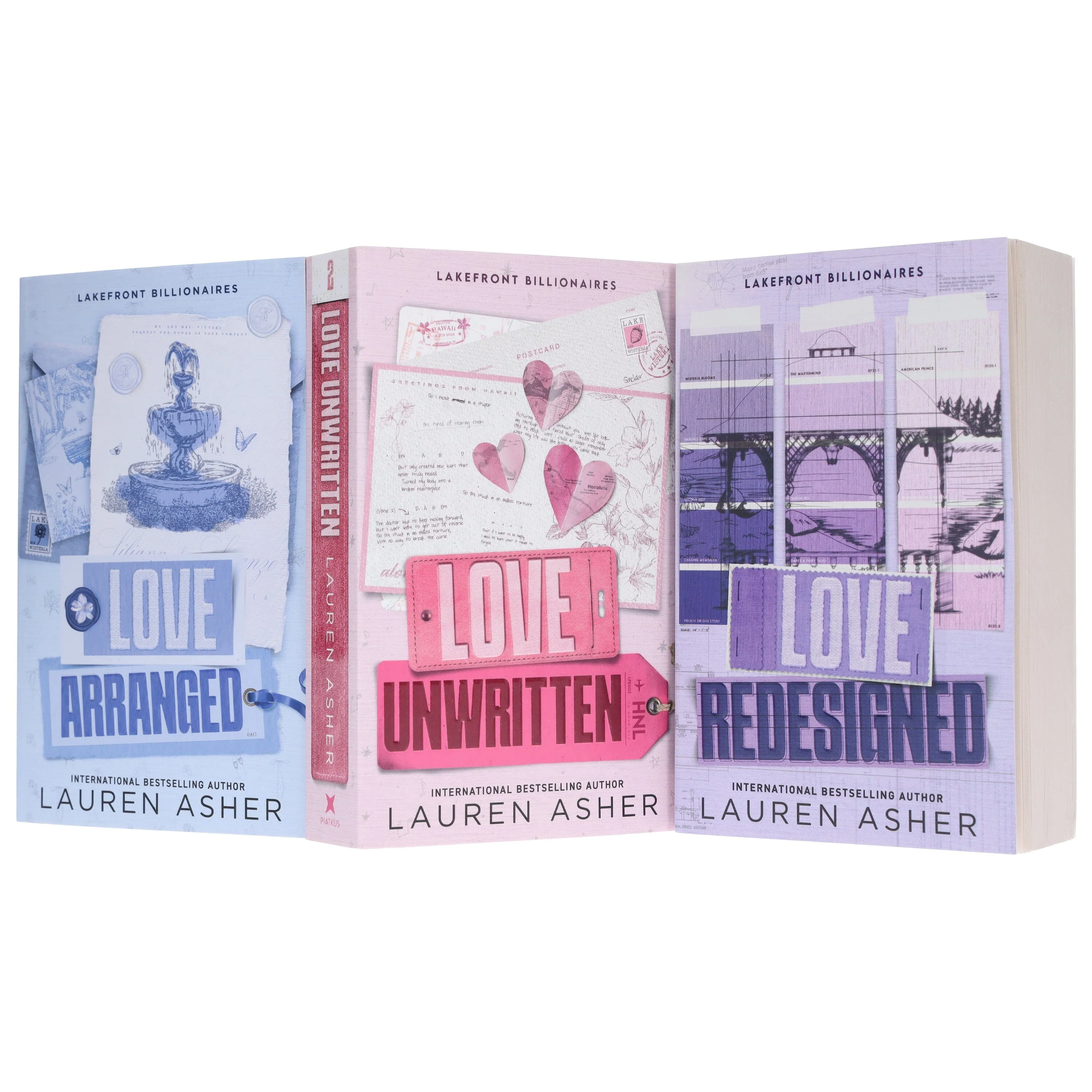 Lakefront Billionaires Series By Lauren Asher 3 Books Collection Set - Fiction - Paperback - Image 4