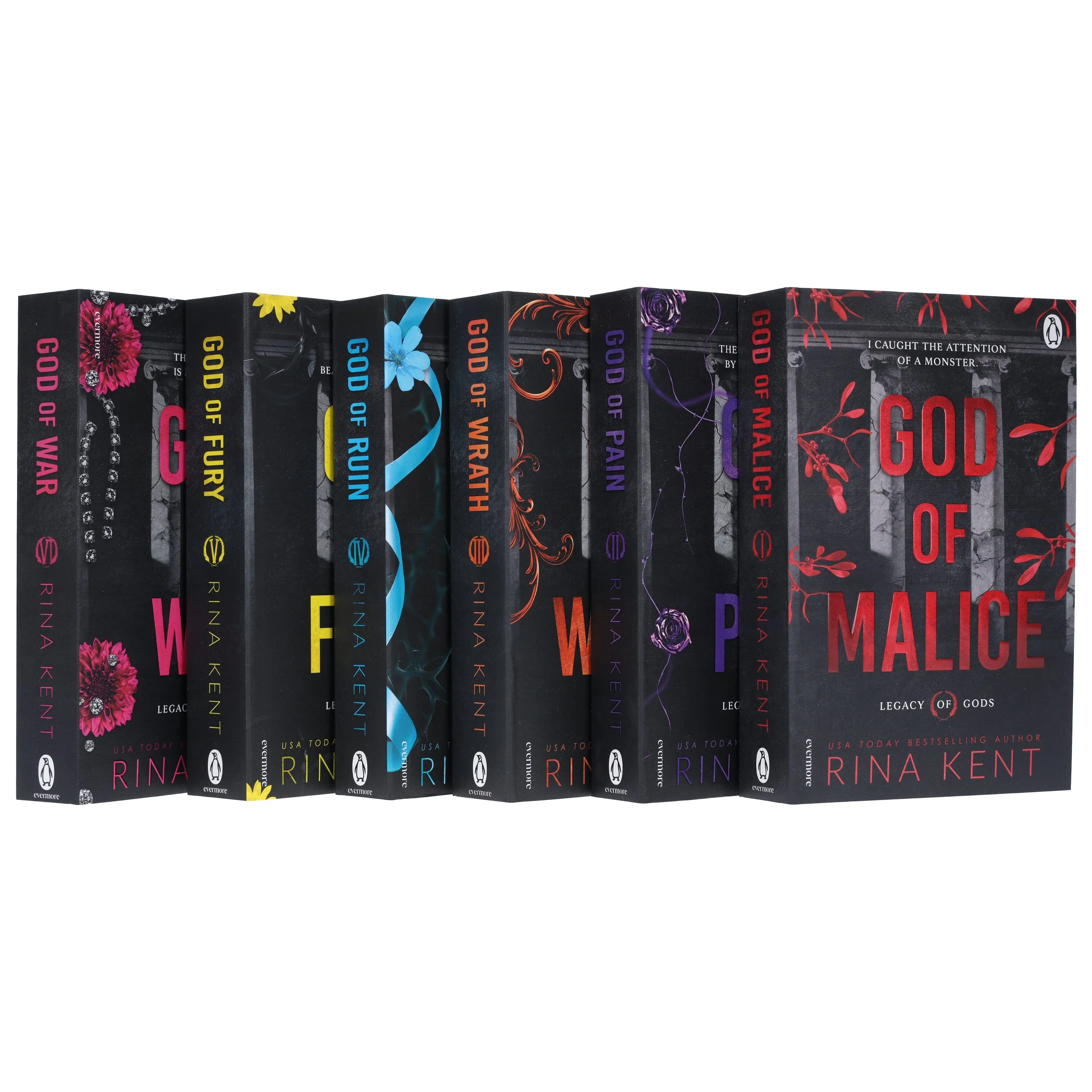 Legacy of Gods Series Dark Romance by Rina Kent: Complete Collection 6 Books Set - Fiction - Paperback - Image 4