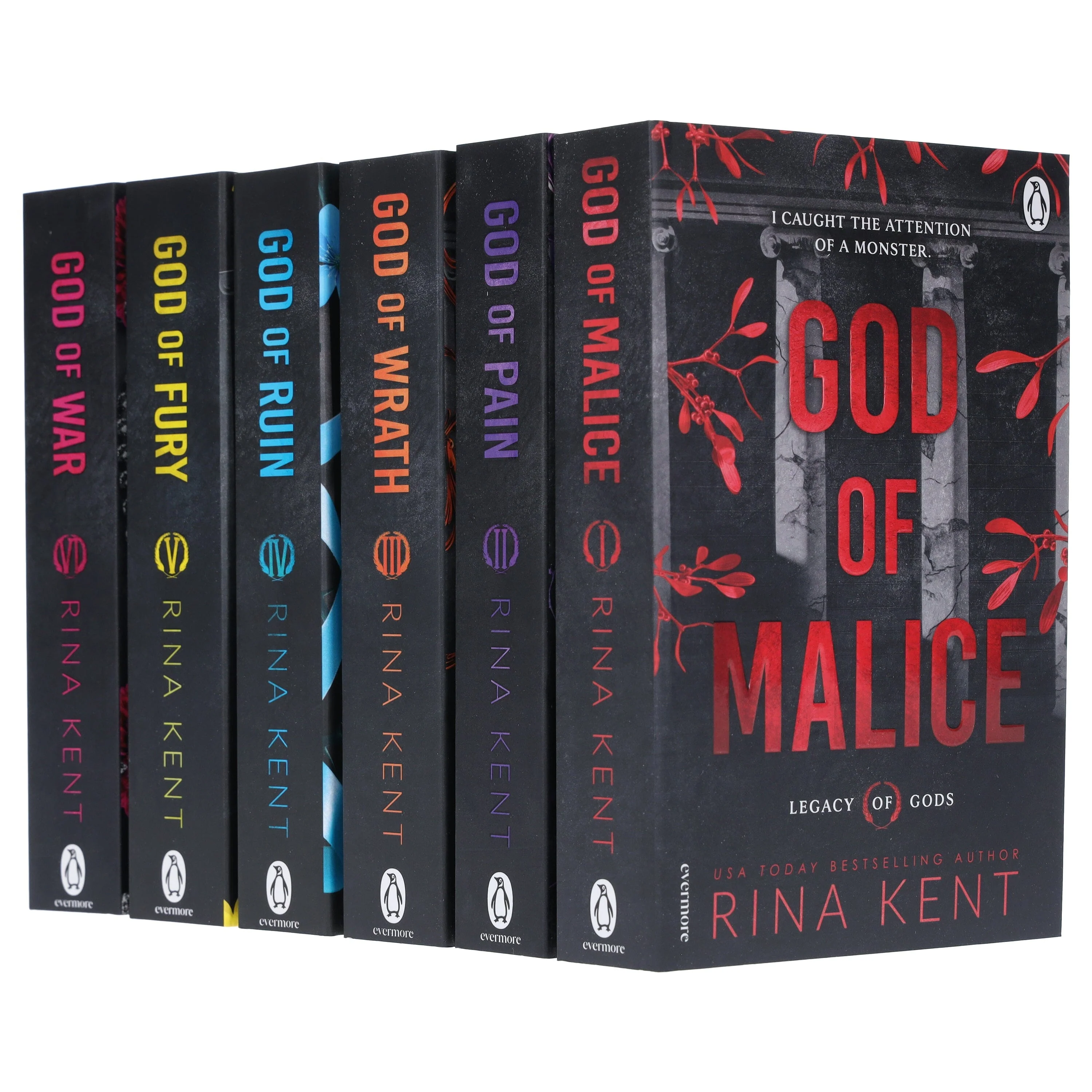 Legacy of Gods Series Dark Romance by Rina Kent: Complete Collection 6 Books Set - Fiction - Paperback - Image 5