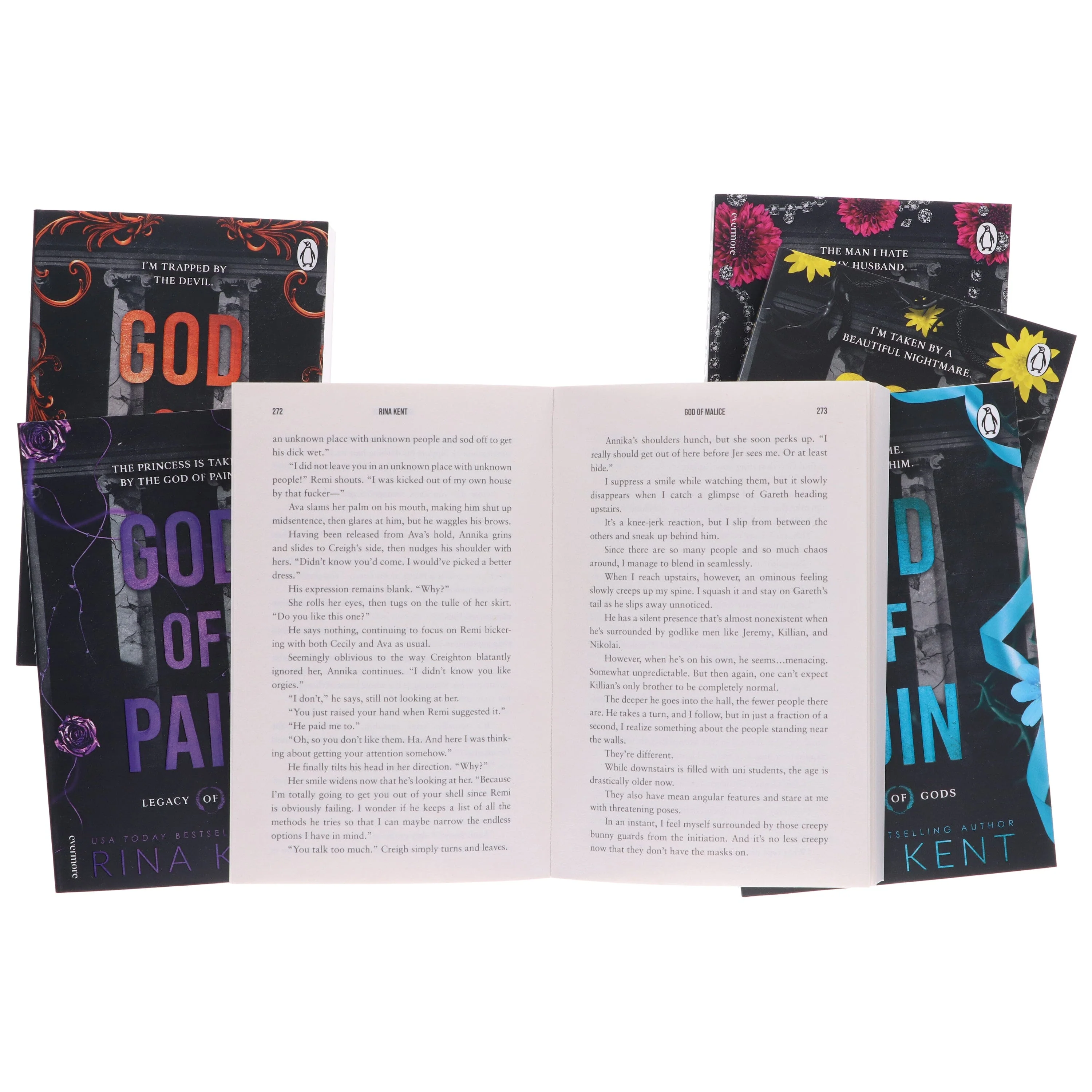 Legacy of Gods Series Dark Romance by Rina Kent: Complete Collection 6 Books Set - Fiction - Paperback - Image 8