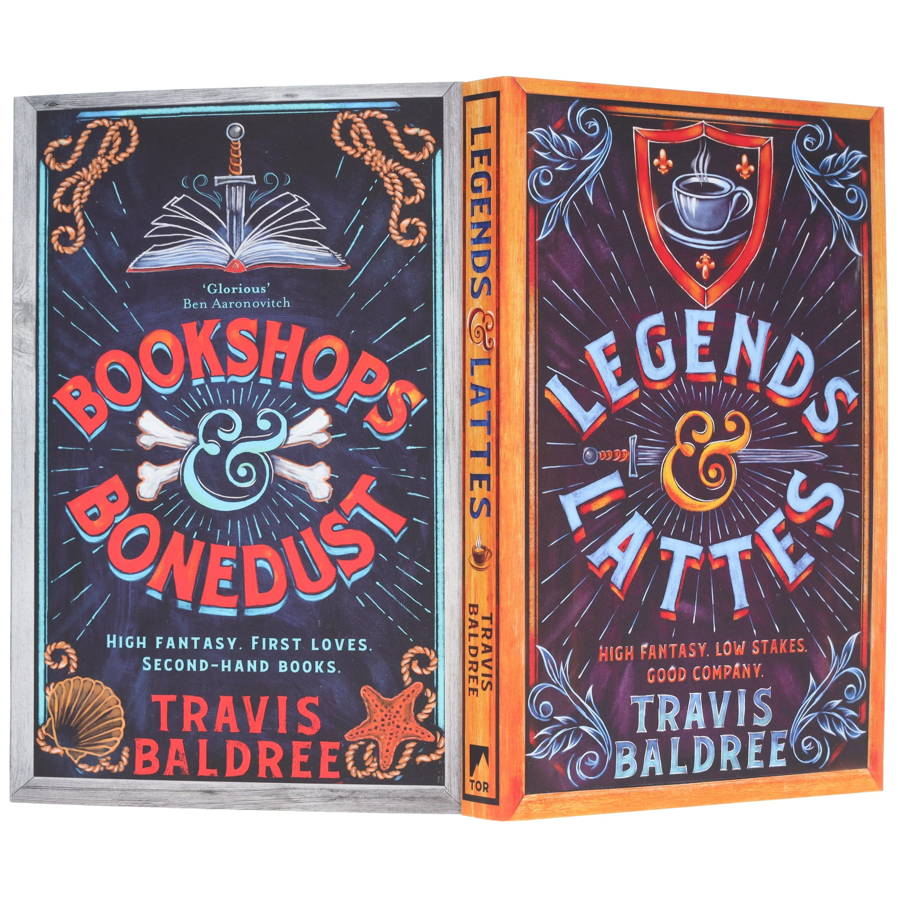 Legends & Lattes Series by Travis Baldree 2 Books Collection Set - Fiction - Paperback