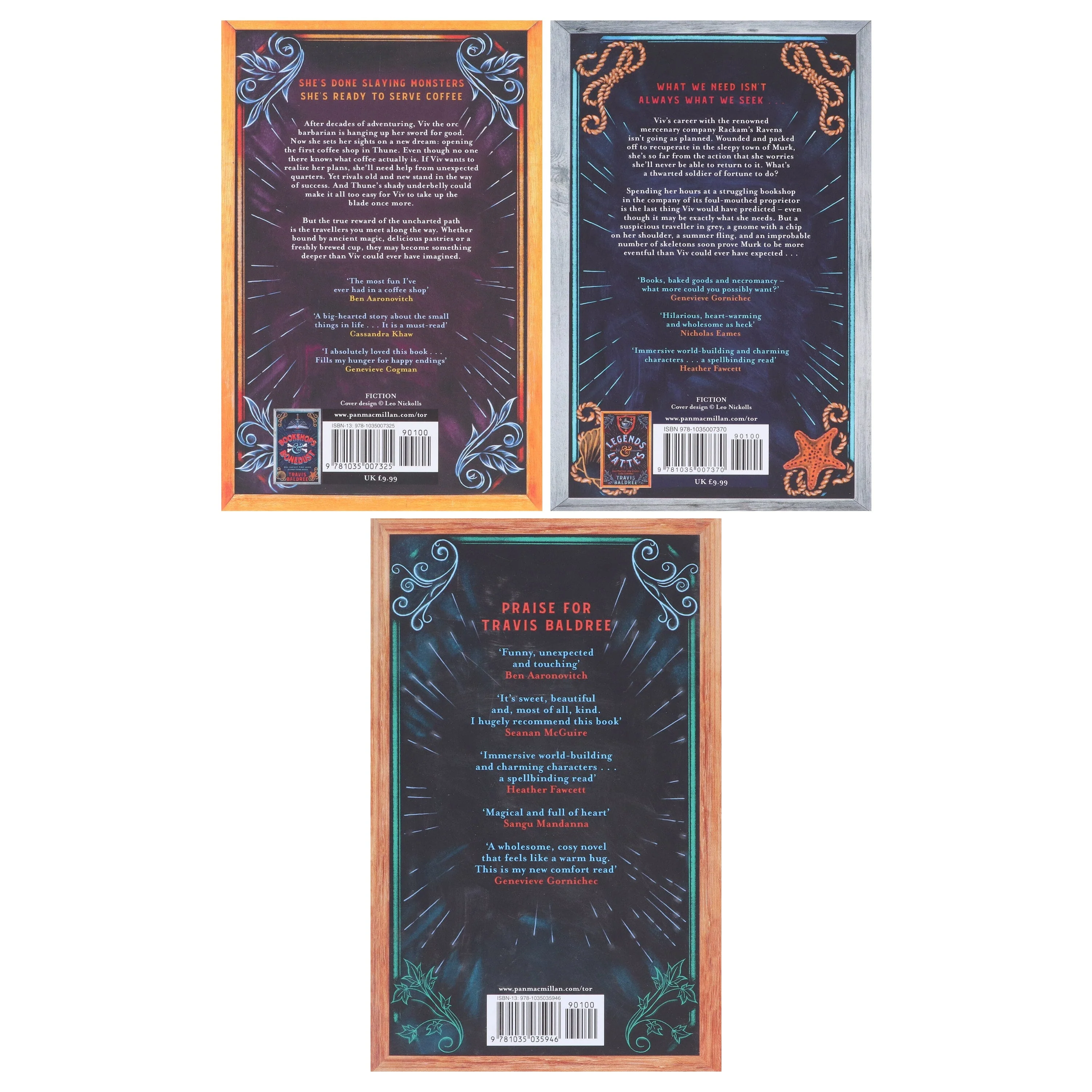 Legends & Lattes Series by Travis Baldree 3 Books Collection Set - Fiction - Paperback/Hardback - Image 3