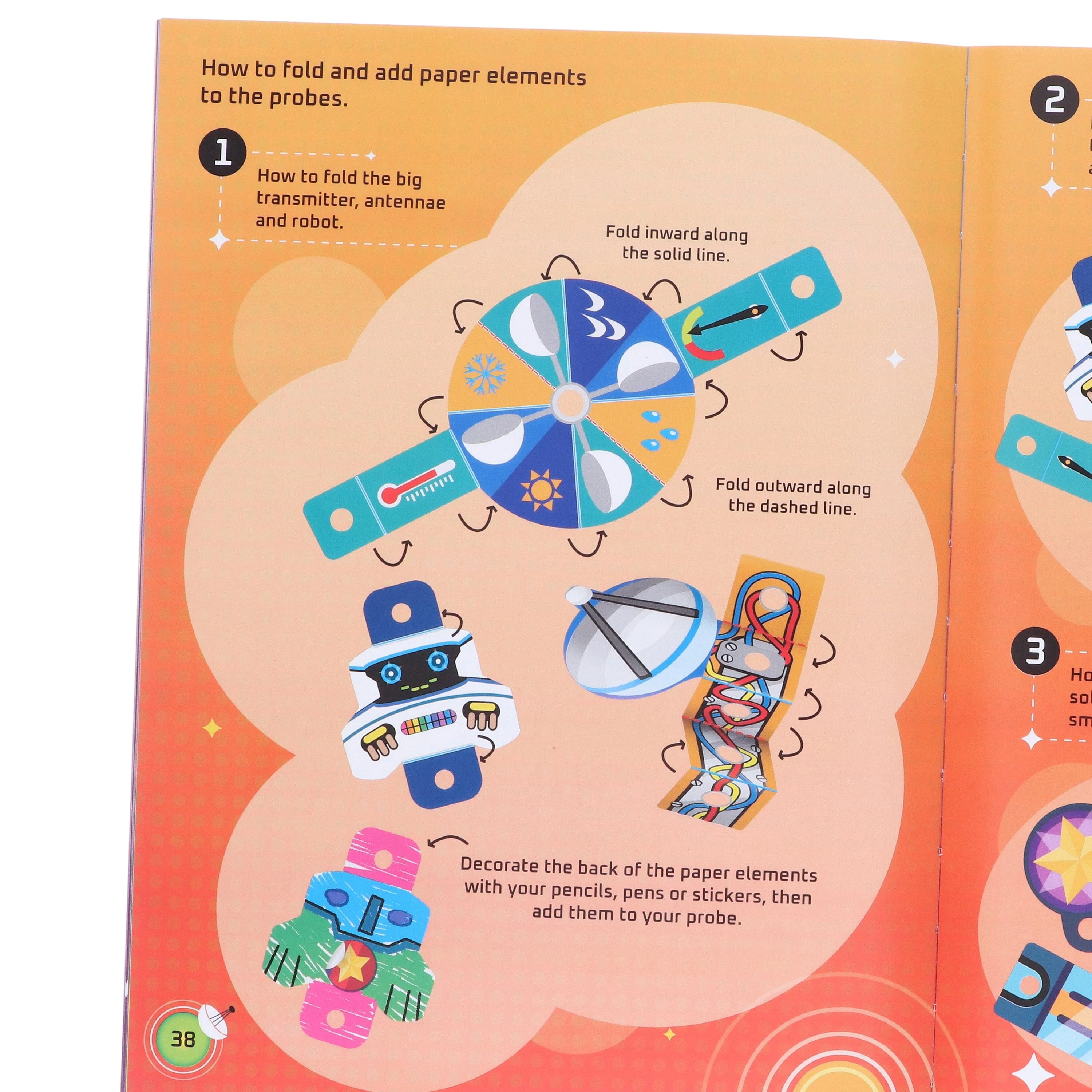LEGO Books: Build and Stick: Space Activity Box (includes LEGO bricks, book and over 250 stickers) - Ages 7-9 – Hardback - Image 10