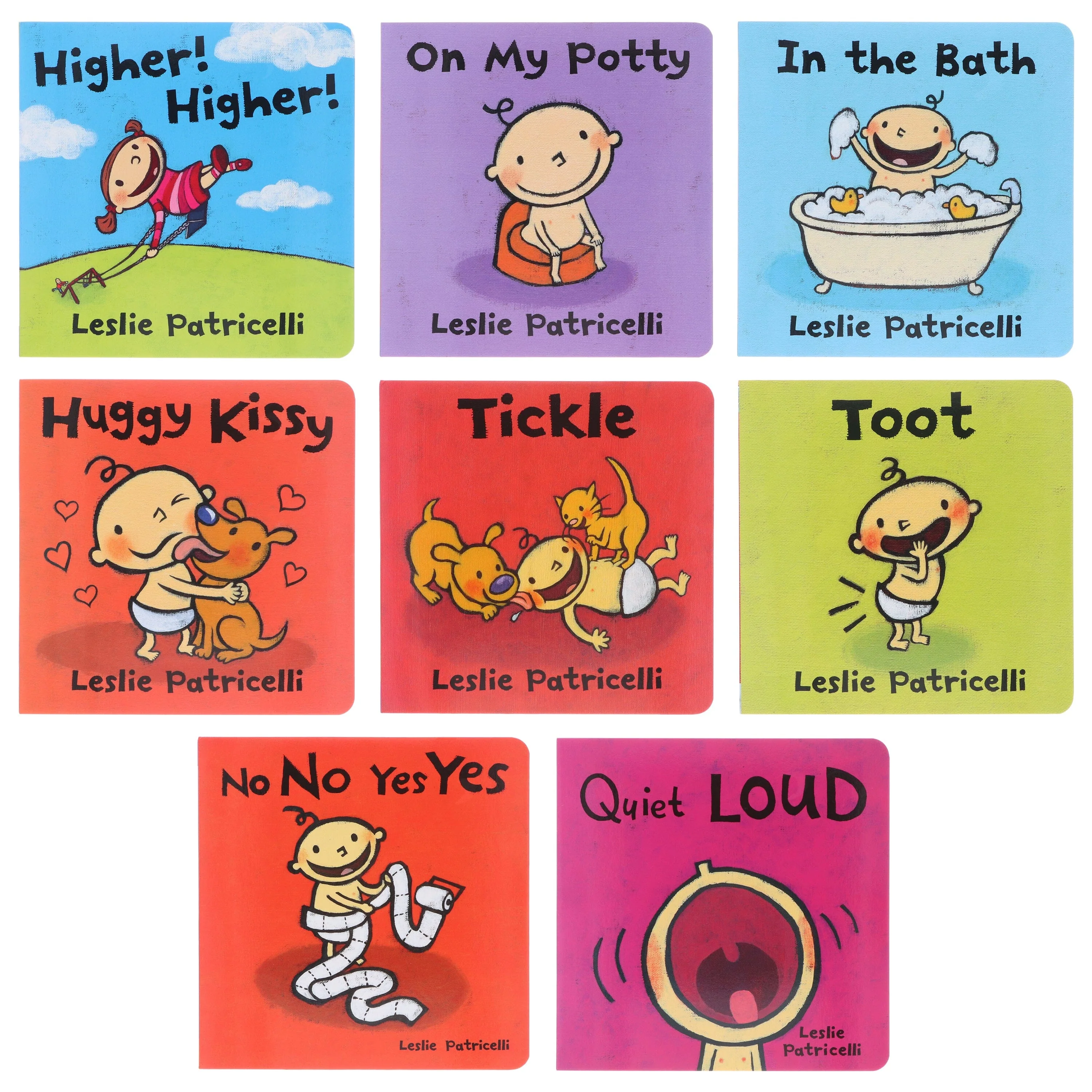 Leslie Patricelli's Big Box of Brilliant 8 Books Collection Box Set - Ages 1-3 - Board Book - Image 2