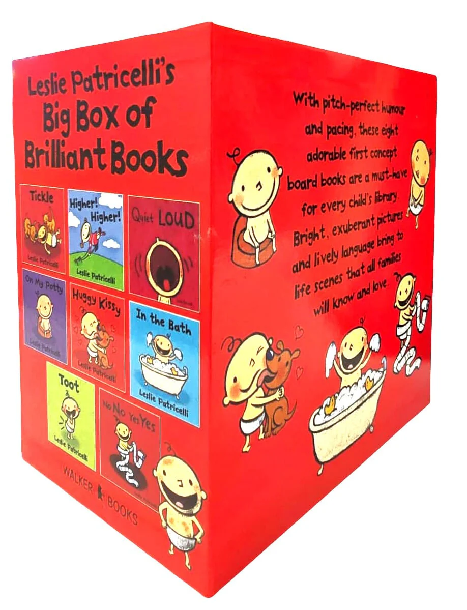 Leslie Patricelli's Big Box of Brilliant 8 Books Collection Box Set - Ages 1-3 - Board Book - Image 6