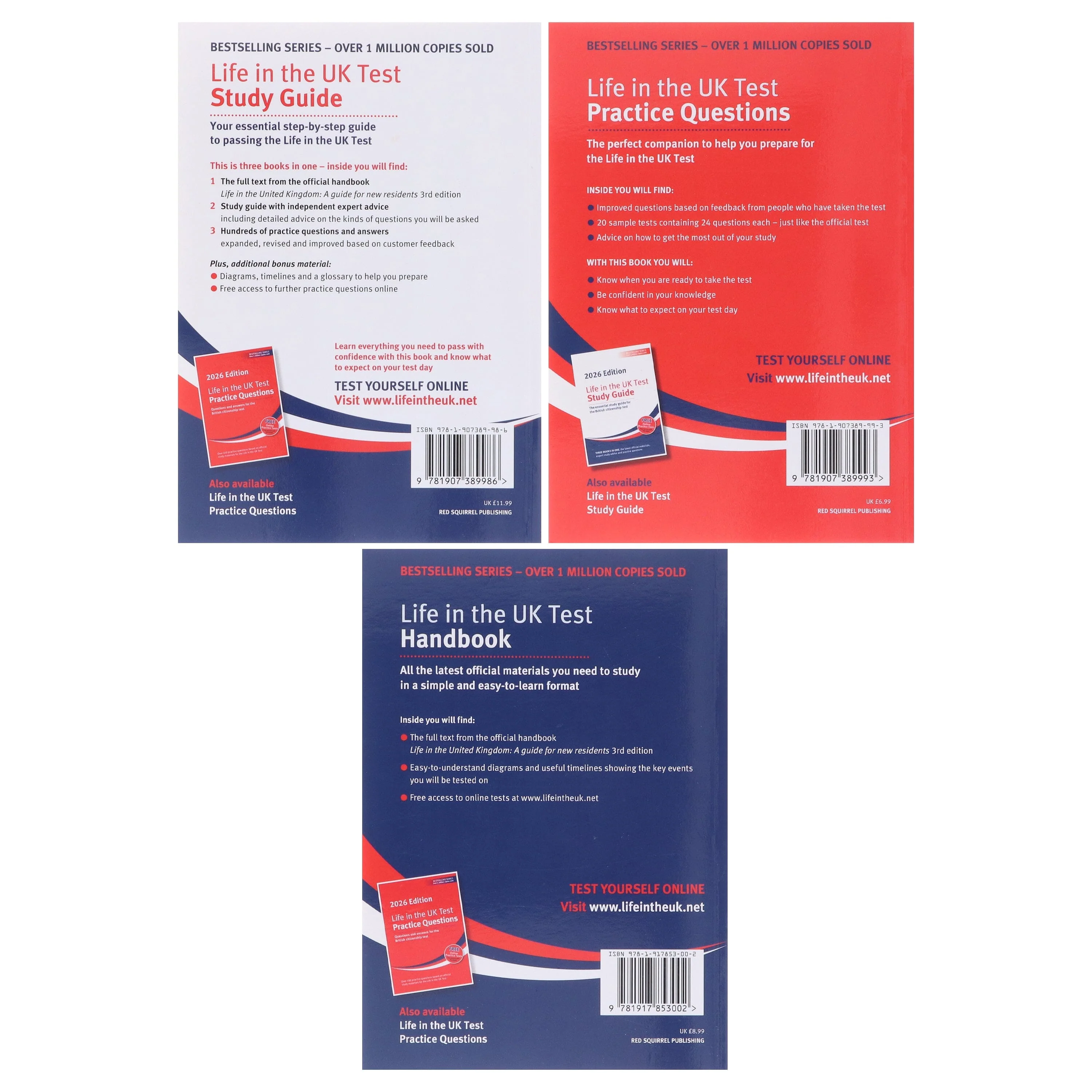 Life in the UK Test 2026 By Henry Dillon and Alastair Smith 3 Books Collection Set - Non Fiction - Paperback - Image 3