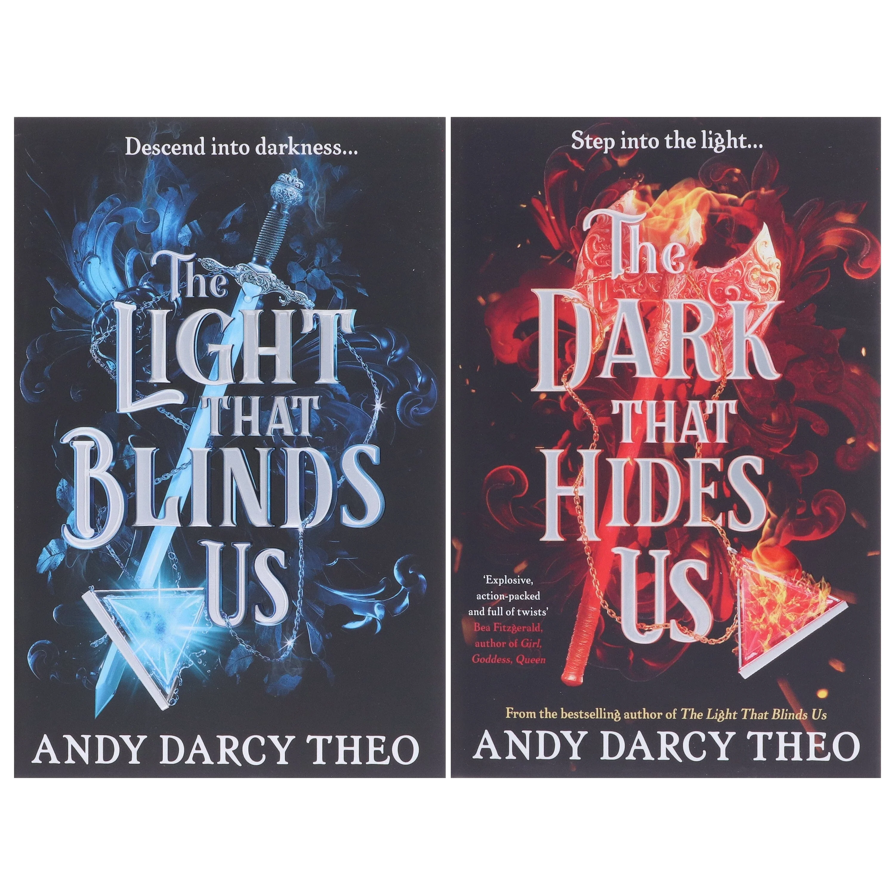 Light That Blinds Us Series by Andy Darcy Theo 2 Books Collection Set - Ages 12 Years+ - Paperback - Image 2