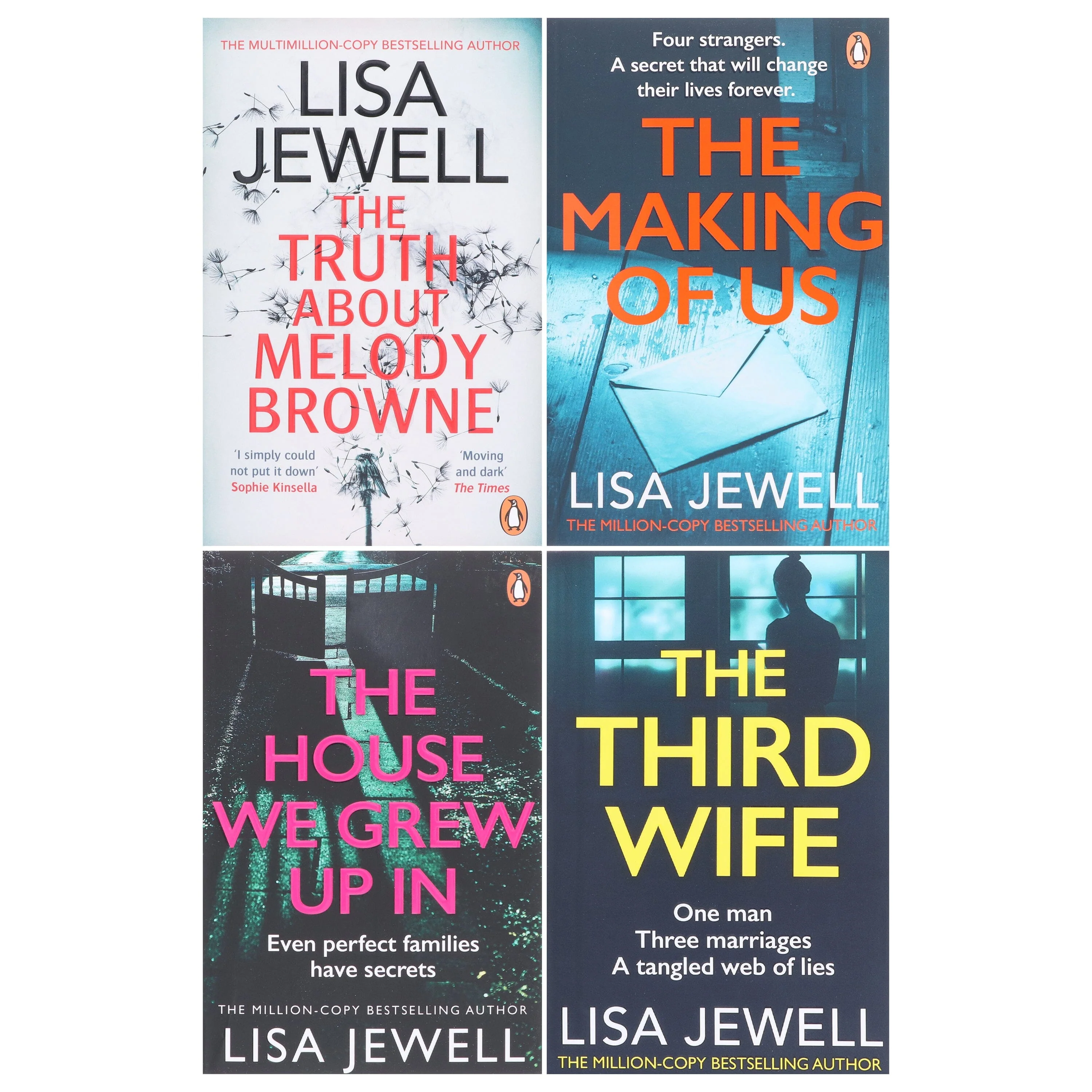 Lisa Jewell's The House We Grew Up In, The Truth About Melody Browne, The Third Wife & The Making of Us: 4 Books Set - Fiction - Paperback - Image 2