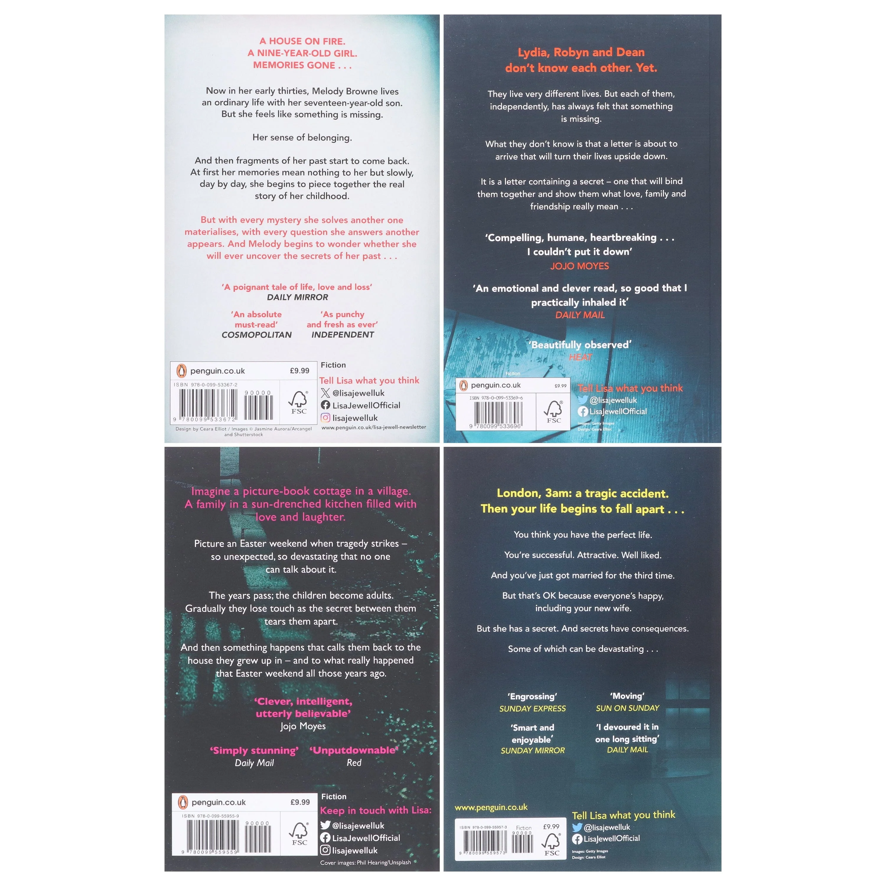 Lisa Jewell's The House We Grew Up In, The Truth About Melody Browne, The Third Wife & The Making of Us: 4 Books Set - Fiction - Paperback - Image 3