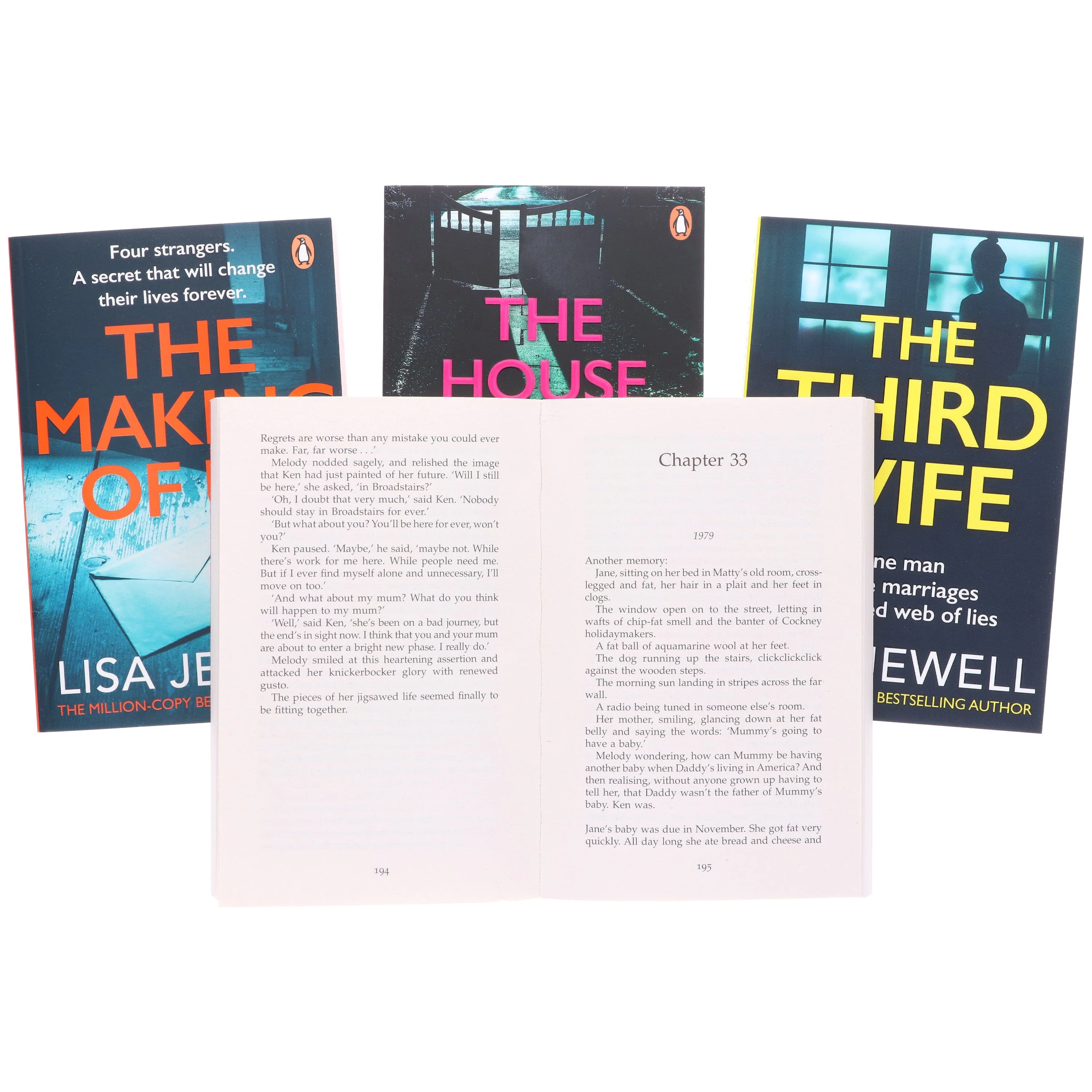 Lisa Jewell's The House We Grew Up In, The Truth About Melody Browne, The Third Wife & The Making of Us: 4 Books Set - Fiction - Paperback - Image 7