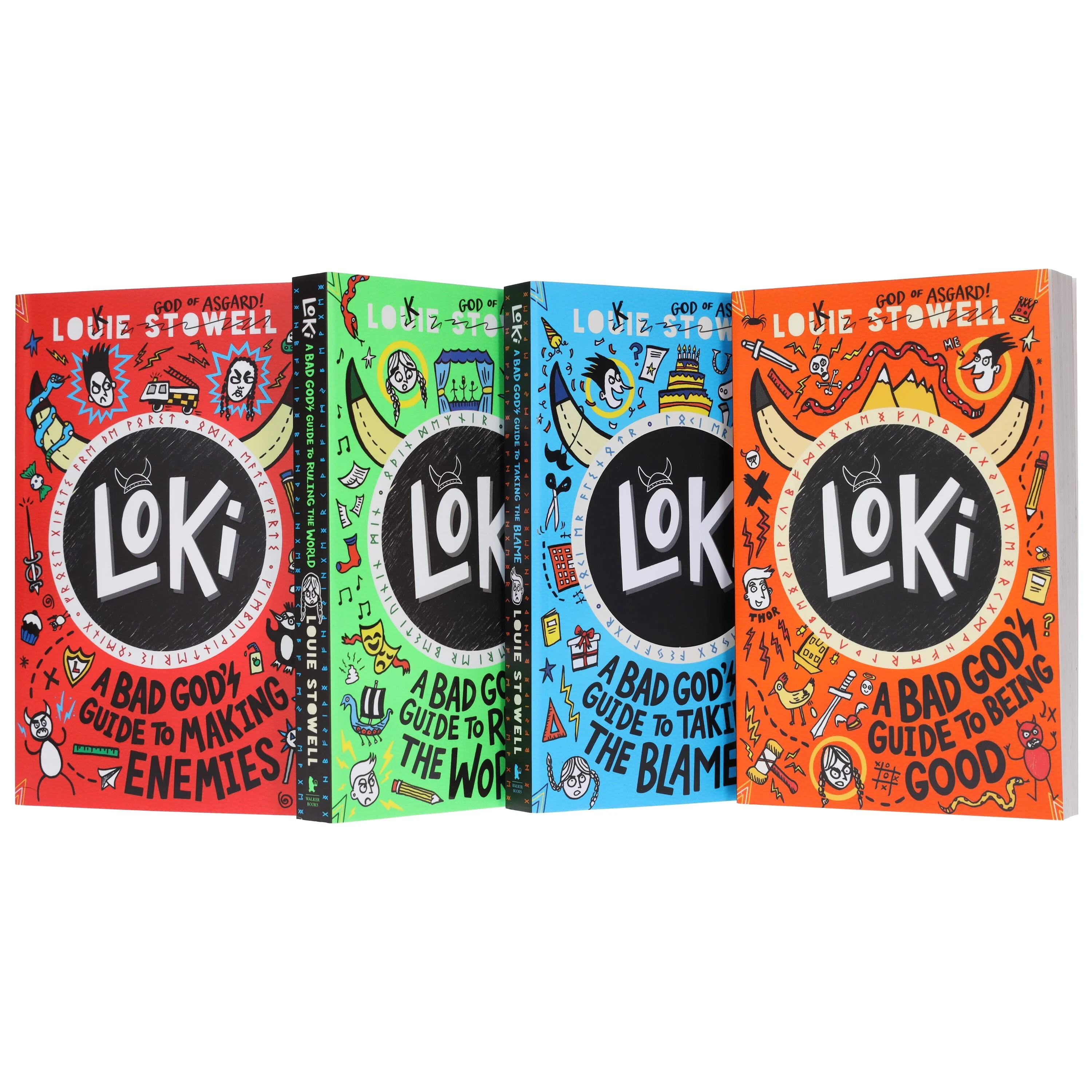Loki: A Bad God’s Guide Series by Louie Stowell 4 Books Collection Set - Ages 9-12 - Paperback - Image 4