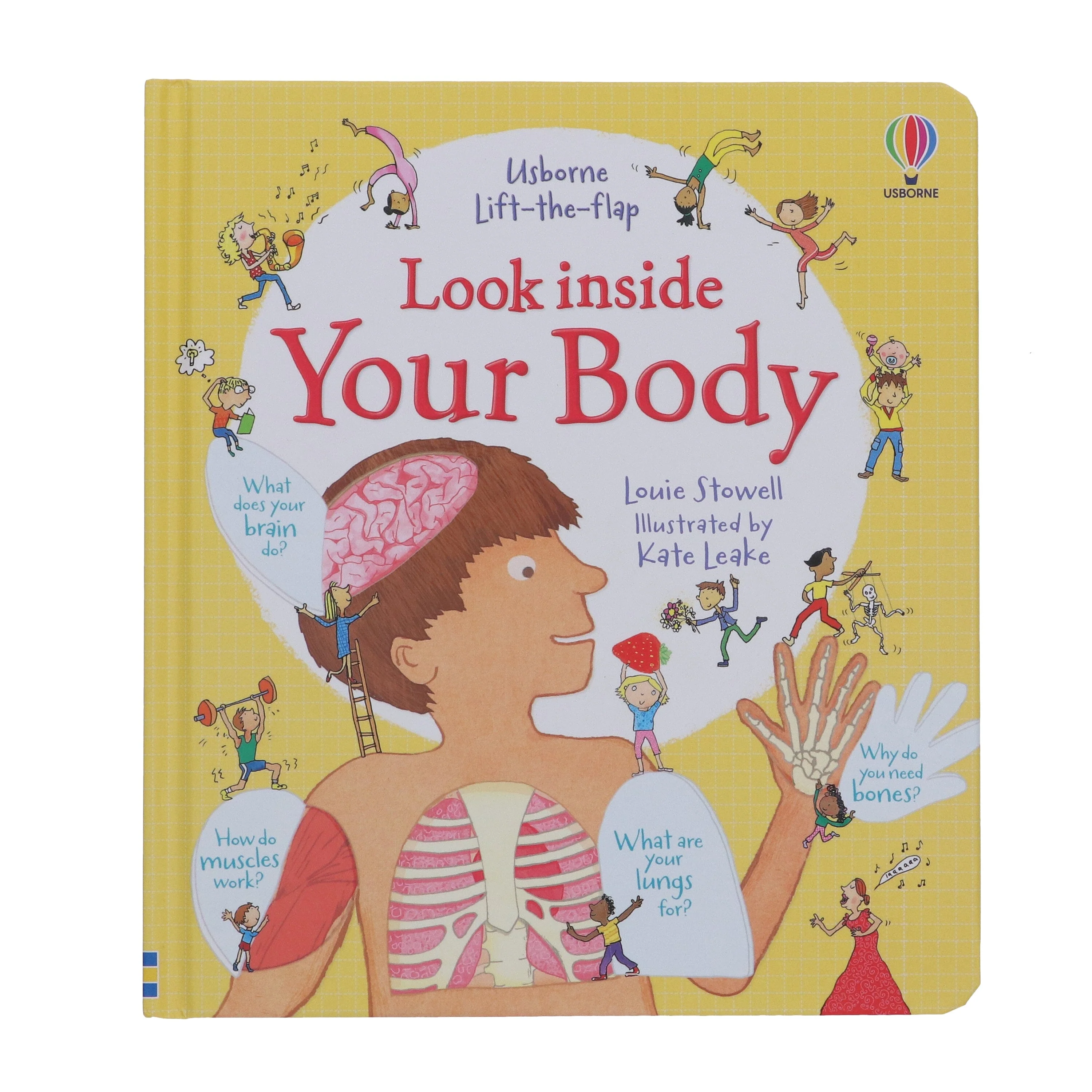 Usborne Lift-The-Flap: Look Inside Your Body by Louie Stowell - Ages 5-9 - Board books - Image 2