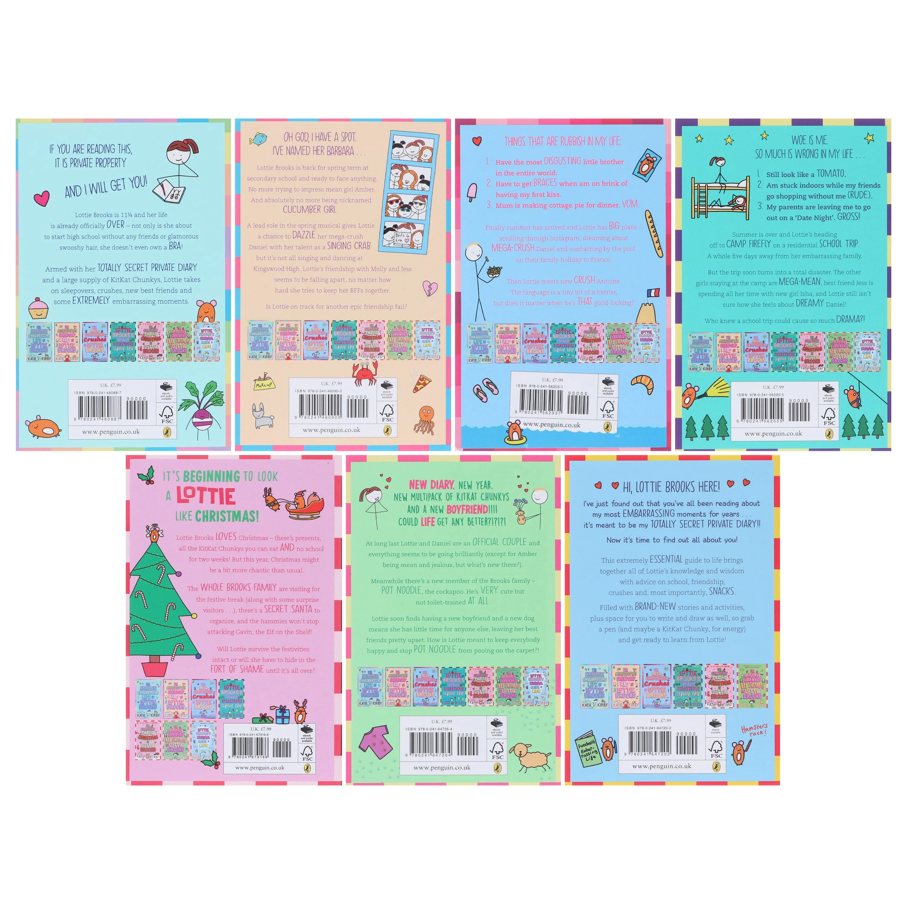 Lottie Brooks Series By Katie Kirby 7 Books Collection Set - Ages 9-12 - Paperback - Image 3