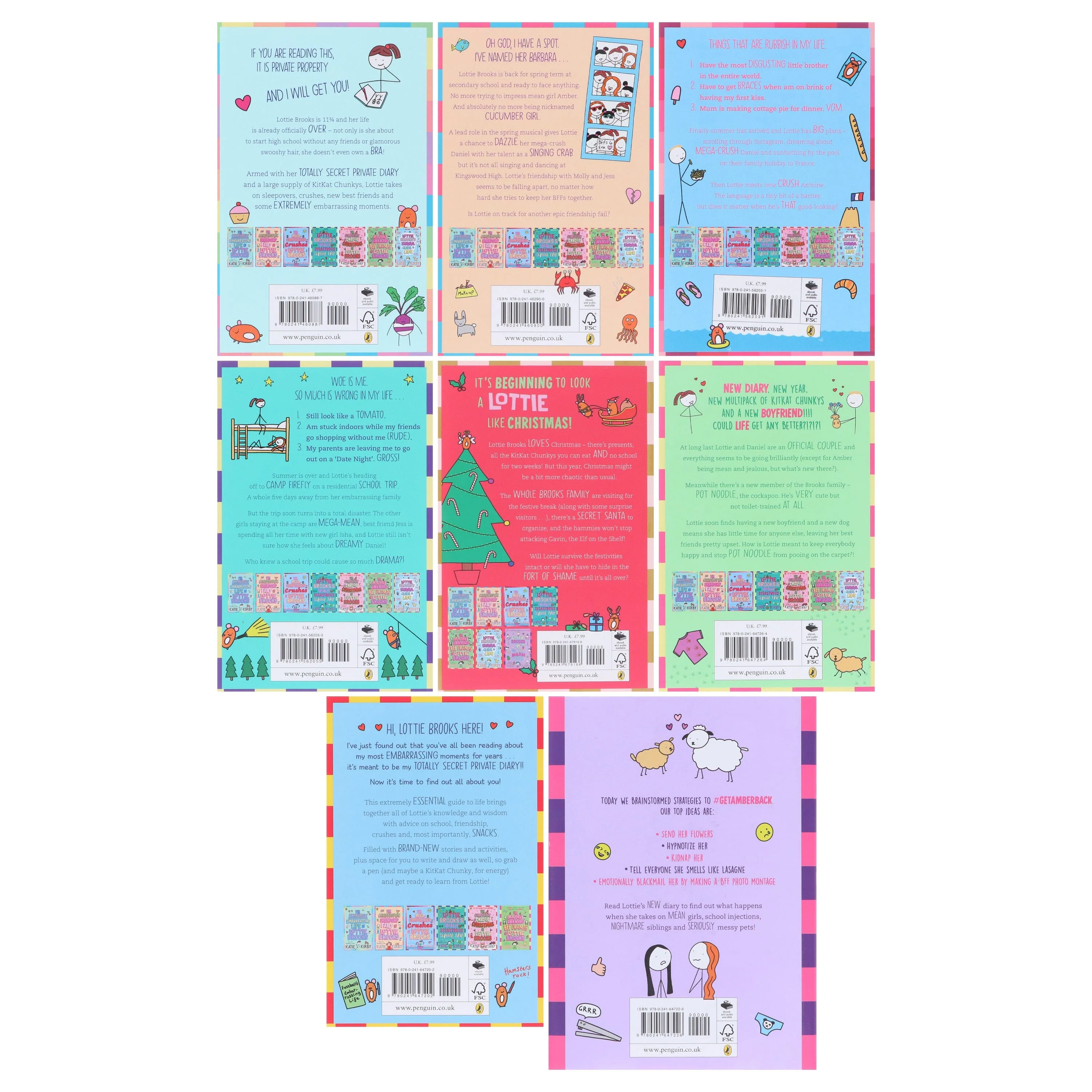 Lottie Brooks Series By Katie Kirby 8 Books Collection Set - Ages 9-12 - Paperback/Hardback - Image 3