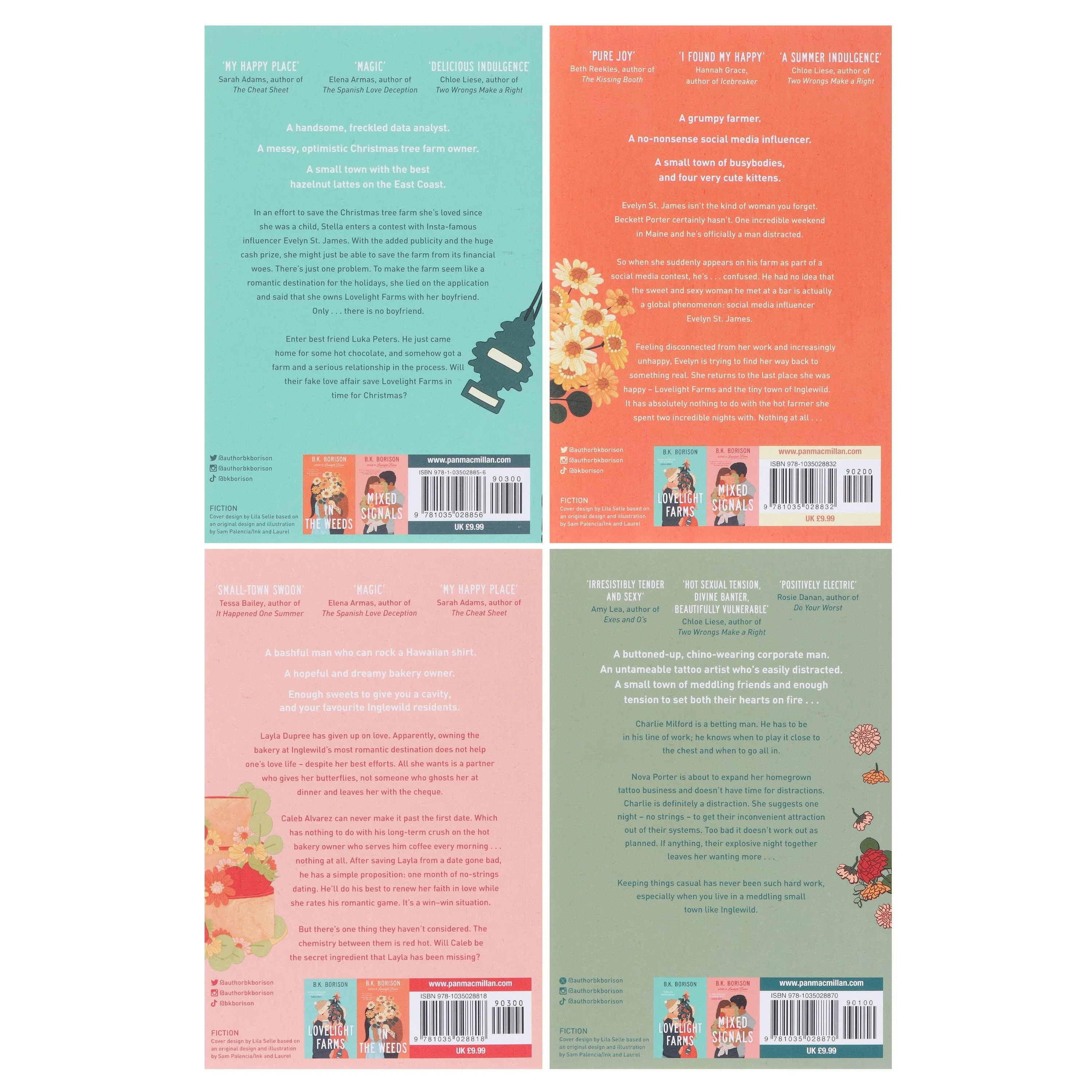 Lovelight Series By B.K. Borison 4 Books Collection Set - Fiction - Paperback - Image 3