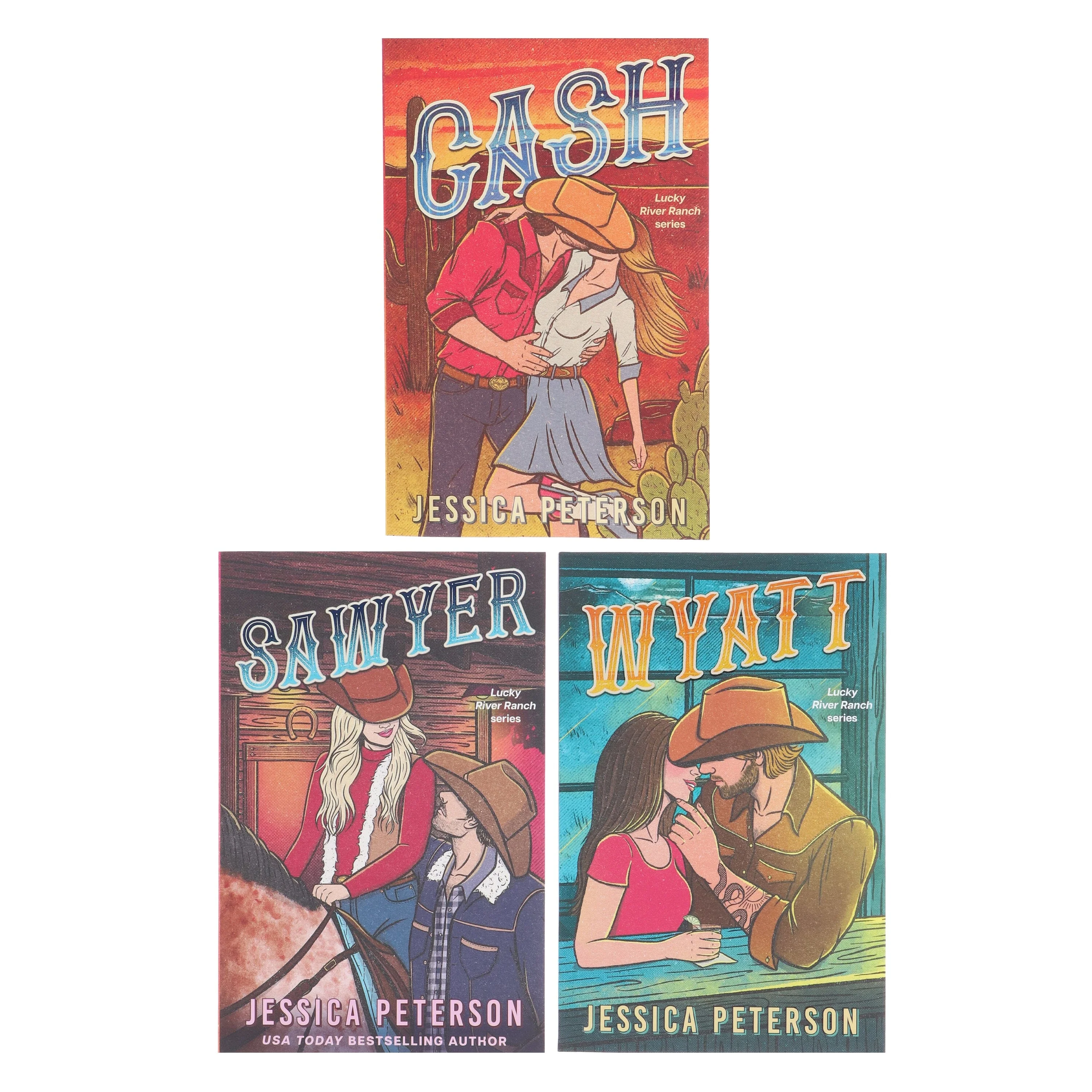 Lucky River Ranch Series by Jessica Peterson 3 Books Collection Set - Fiction - Paperback - Image 2