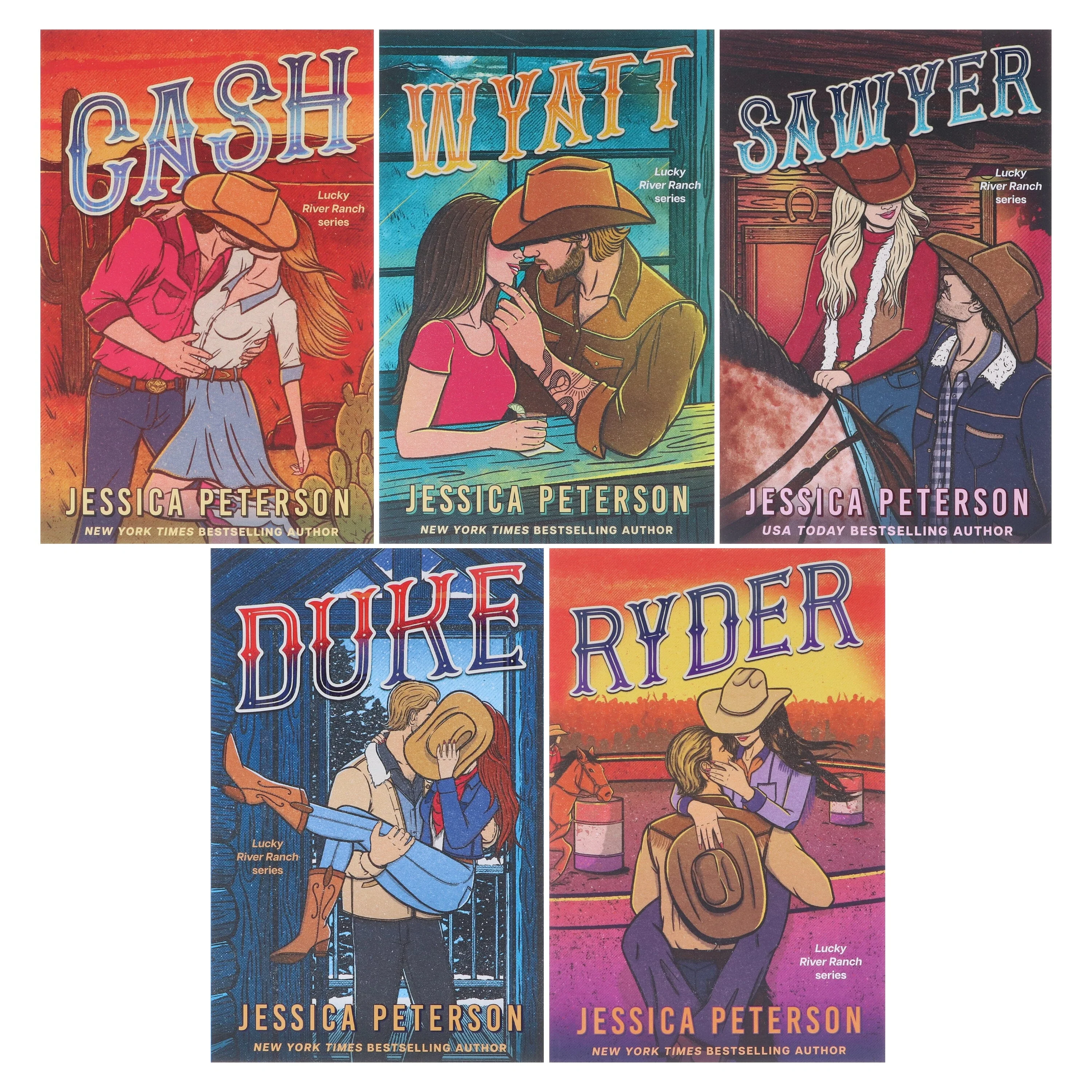 Lucky River Ranch Series by Jessica Peterson 5 Books Collection Set - Fiction - Paperback - Image 2