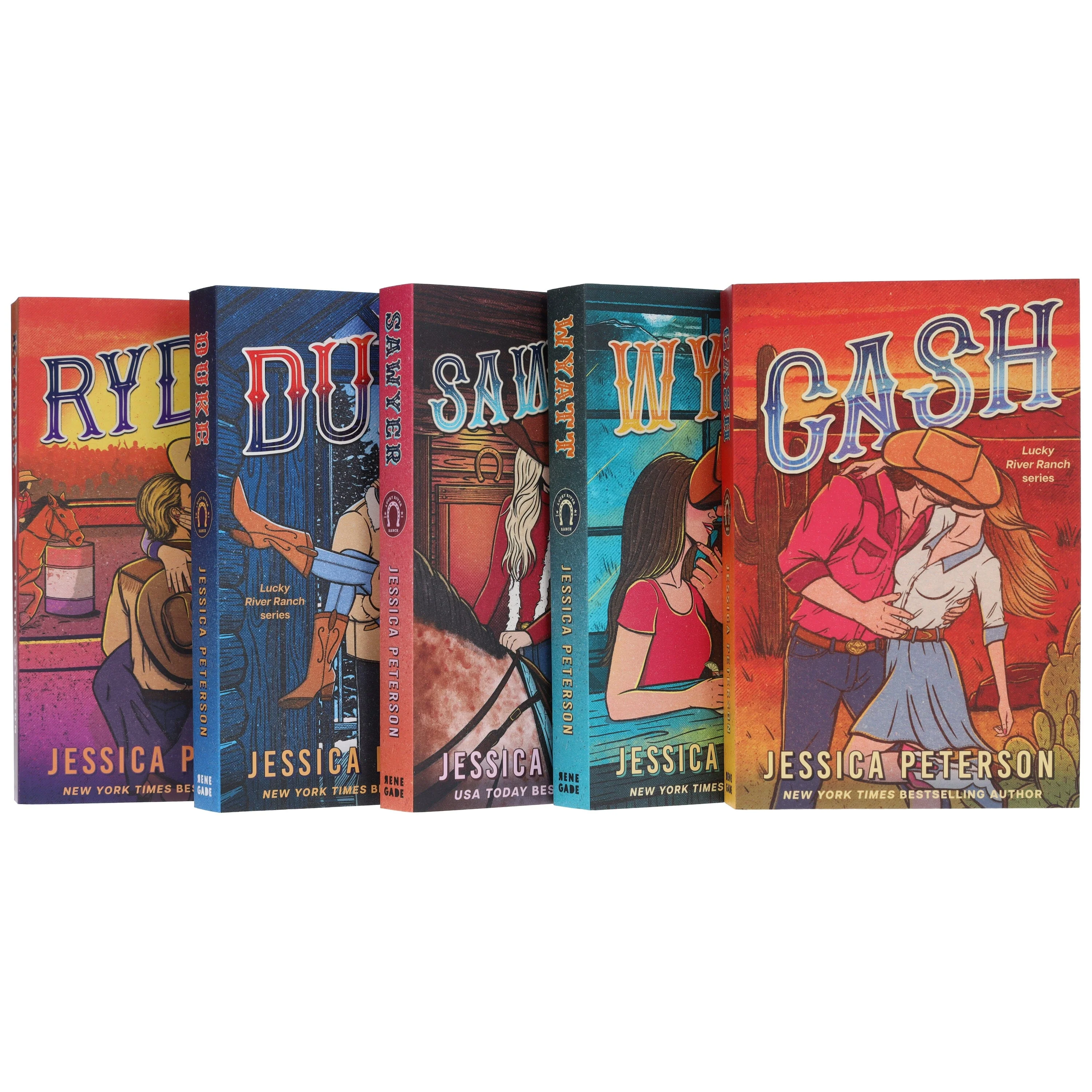 Lucky River Ranch Series by Jessica Peterson 5 Books Collection Set - Fiction - Paperback - Image 4