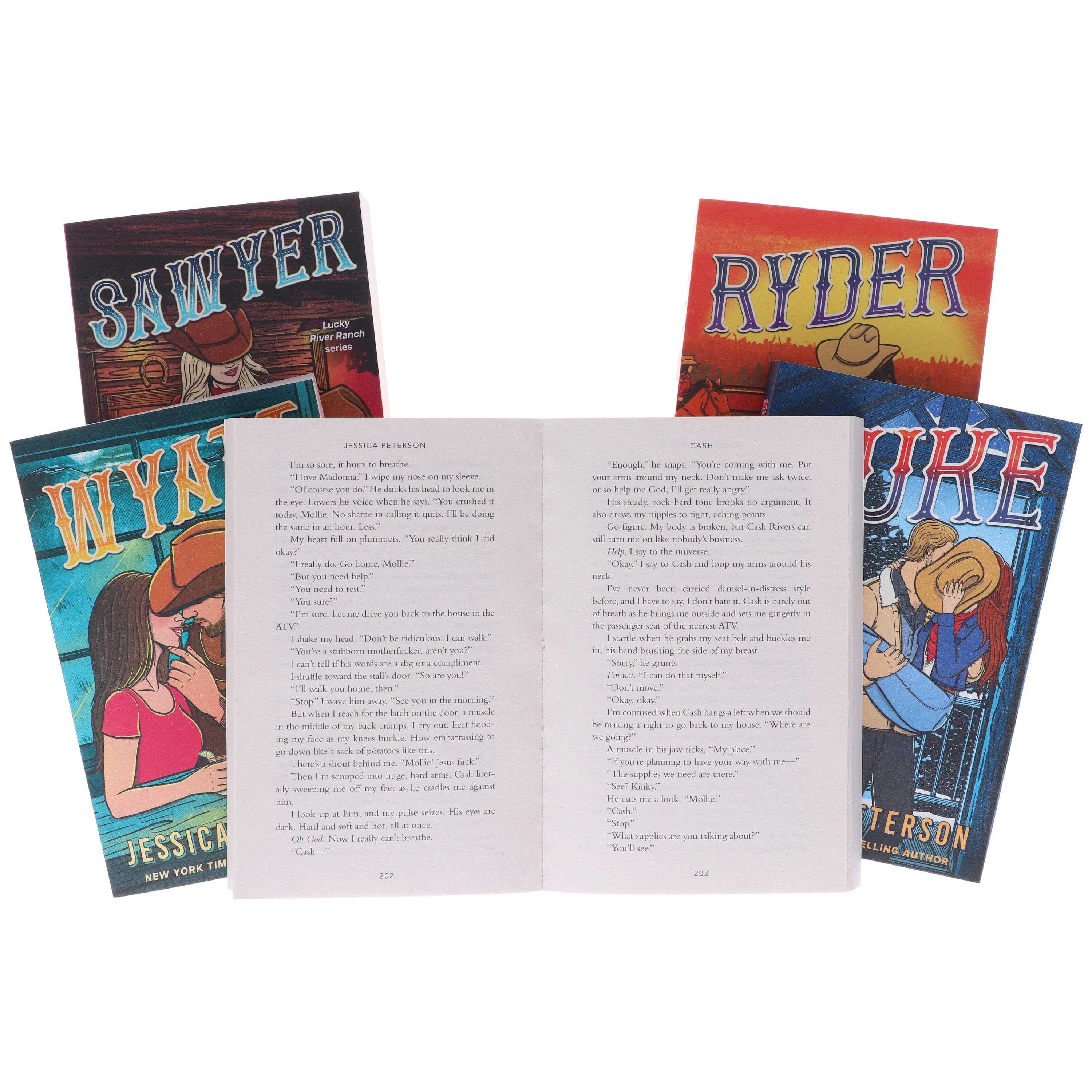 Lucky River Ranch Series by Jessica Peterson 5 Books Collection Set - Fiction - Paperback - Image 7